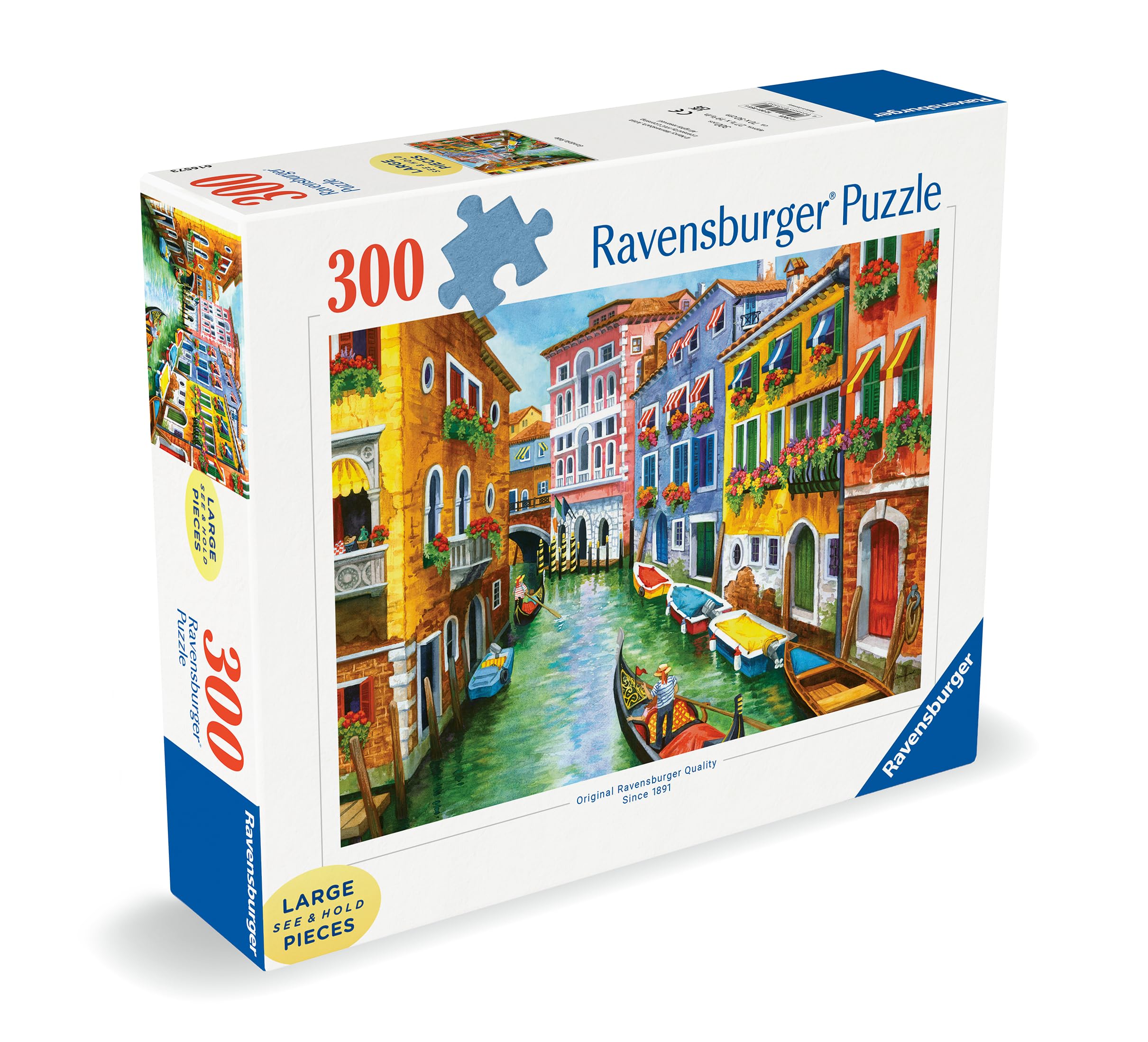 Ravensburger Gondola Ride Jigsaw Puzzle - 300 Pieces for Adults and Kids Age 9+