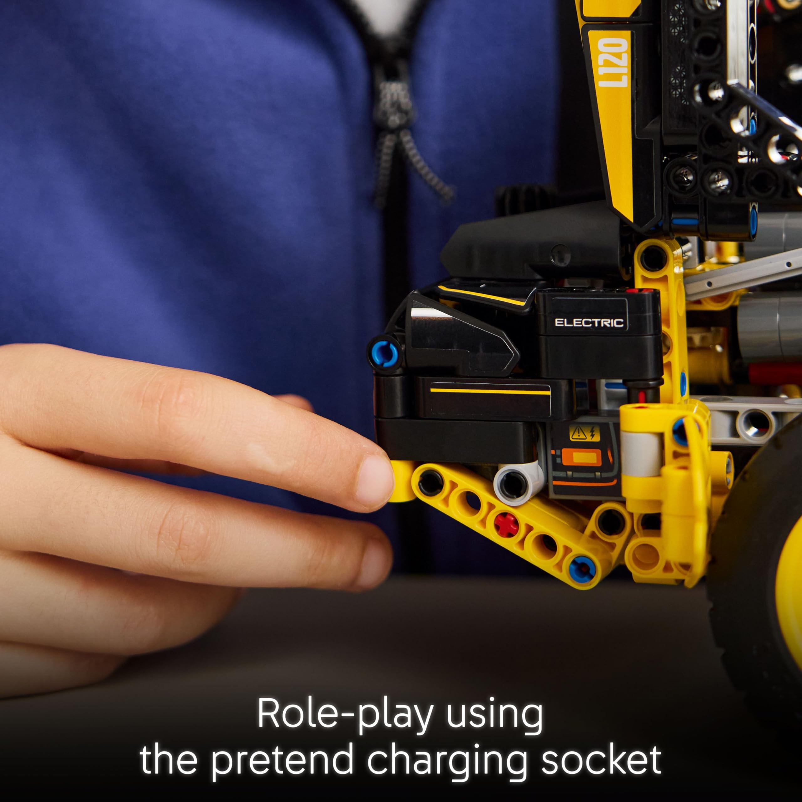 LEGO Technic Volvo L120 Electric Wheel Loader 42209 - Construction Vehicle Toy for Ages 9+ 6
