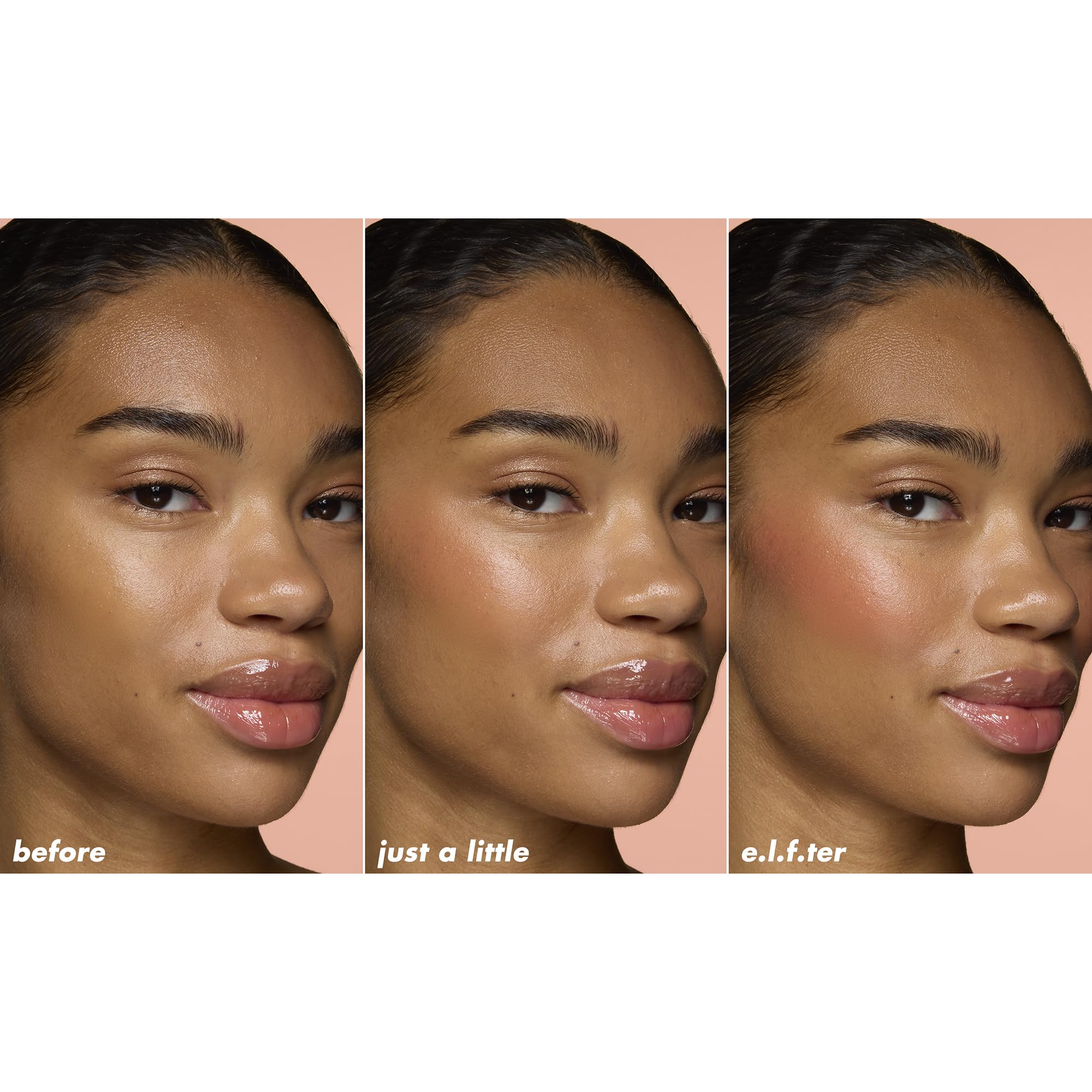 e.l.f. Soft Glam Cream Blush Stick - Melon-Drama | Crayon Form | Full Coverage 4