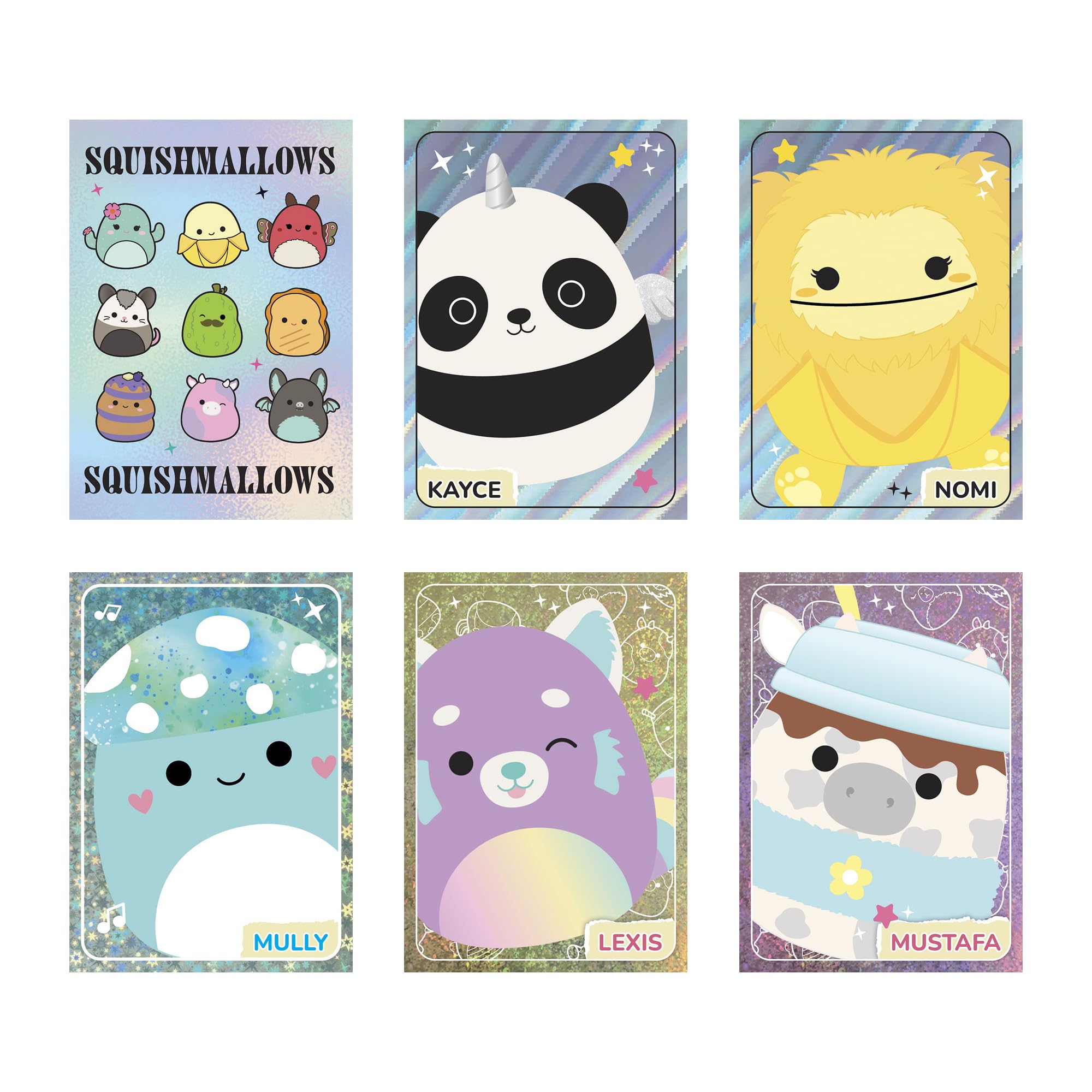 Panini Squishmallows It's Giving Squish Sticker Collection - 8 Sticker Packets + 1 Limited Edition Card 5
