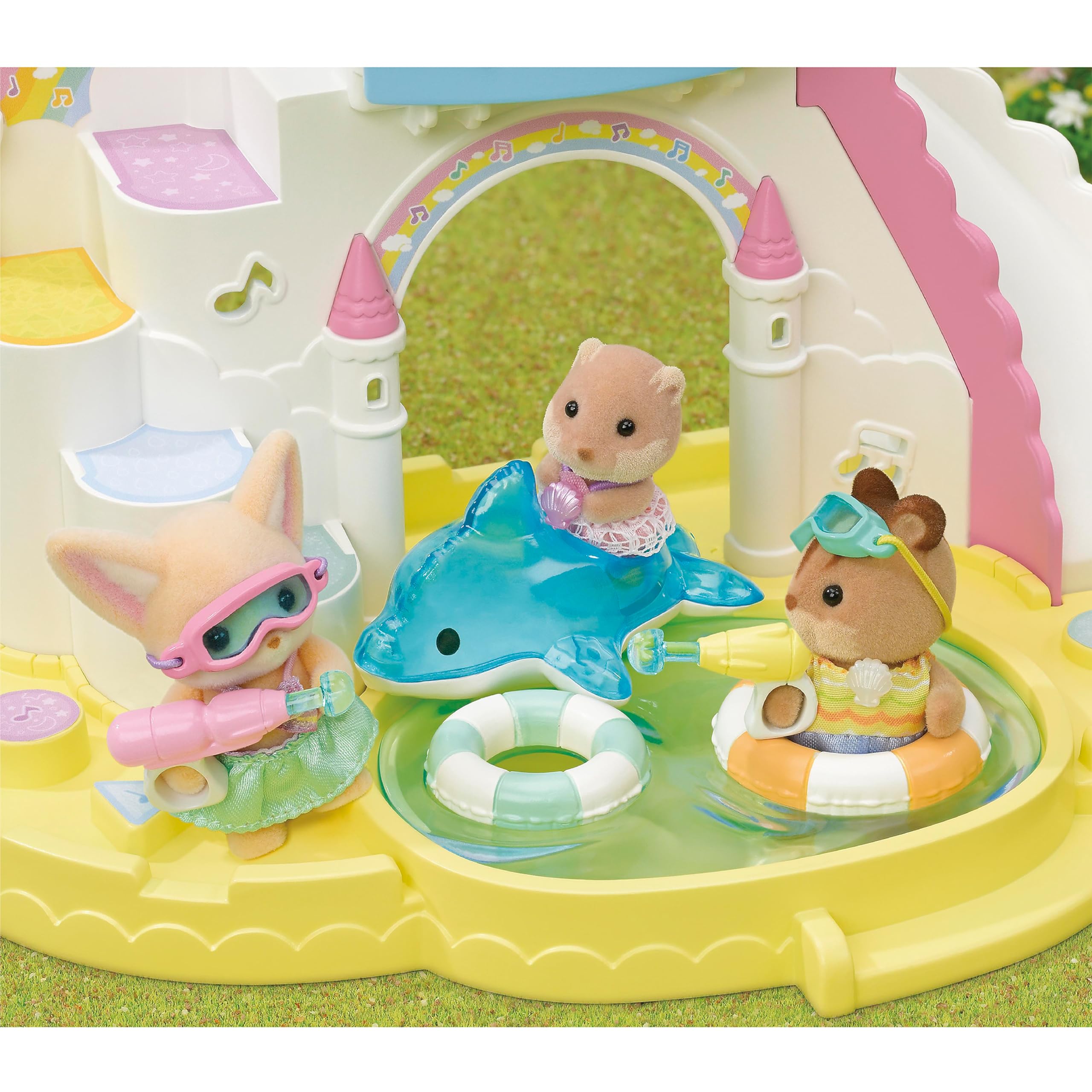 Sylvanian Families Nursery Friends Pool Fun Trio Playset - Ages 3+ | Model 5749 4