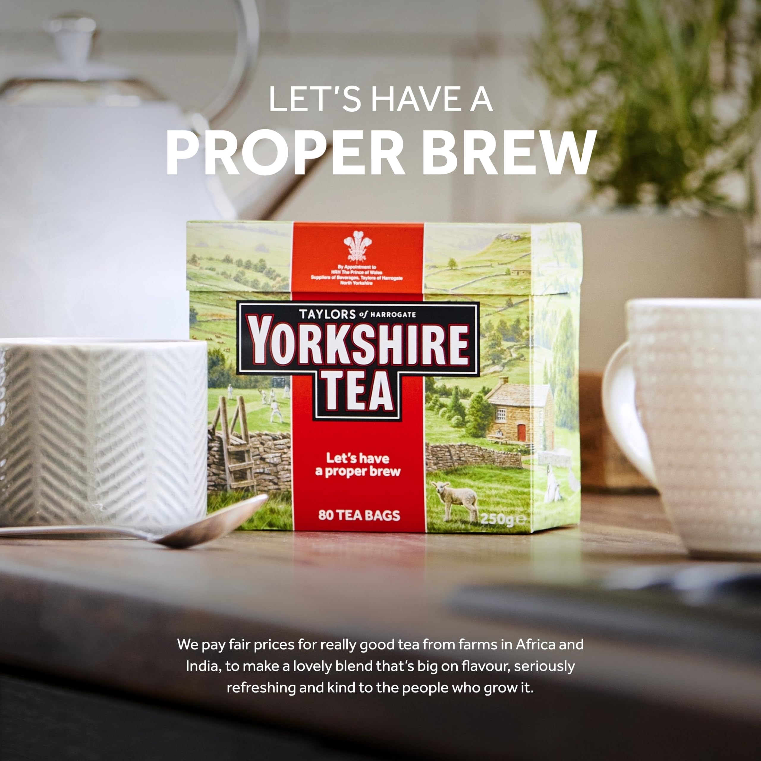 Yorkshire Tea Bedtime Brew Decaffeinated Tea Bags - 160 Bags (4 Boxes of 40) | Lemon Balm & Nutmeg 5