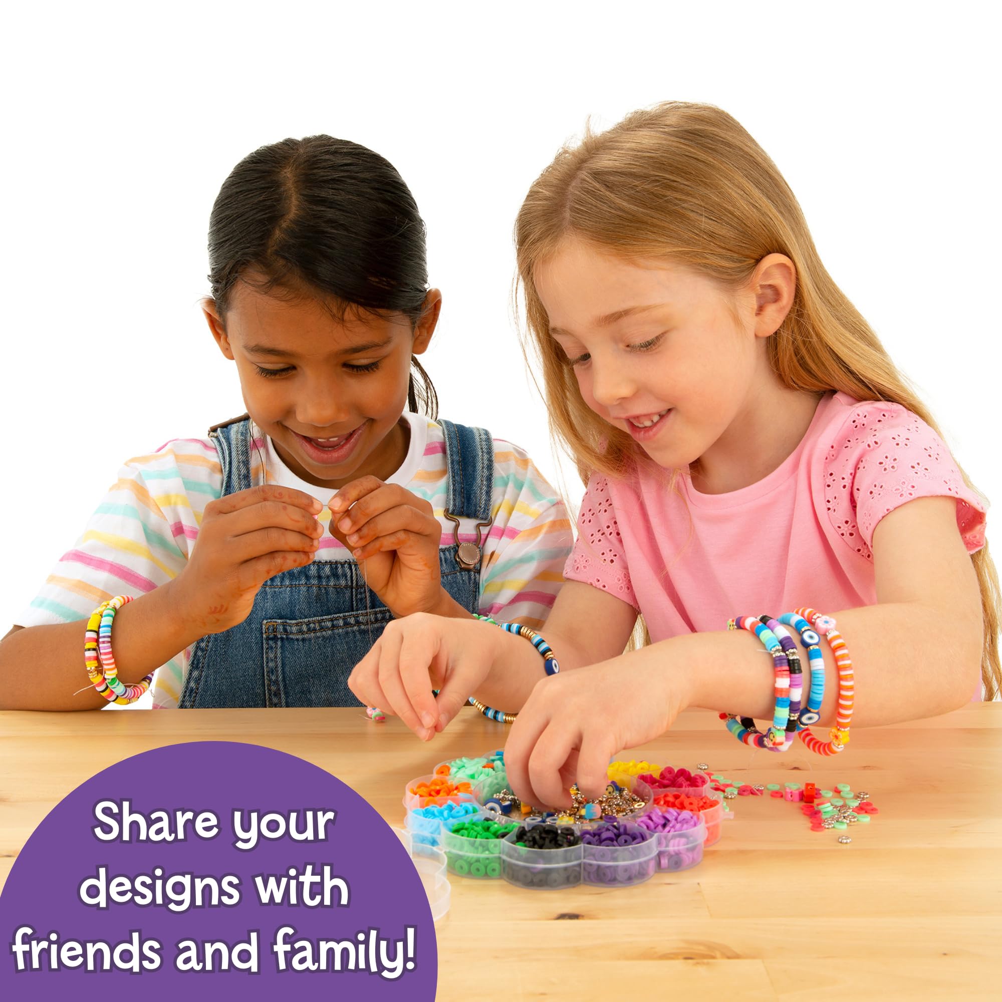 Galt Happy Bracelets Jewellery Making Kit - 2000+ Beads | Ages 6+ 5