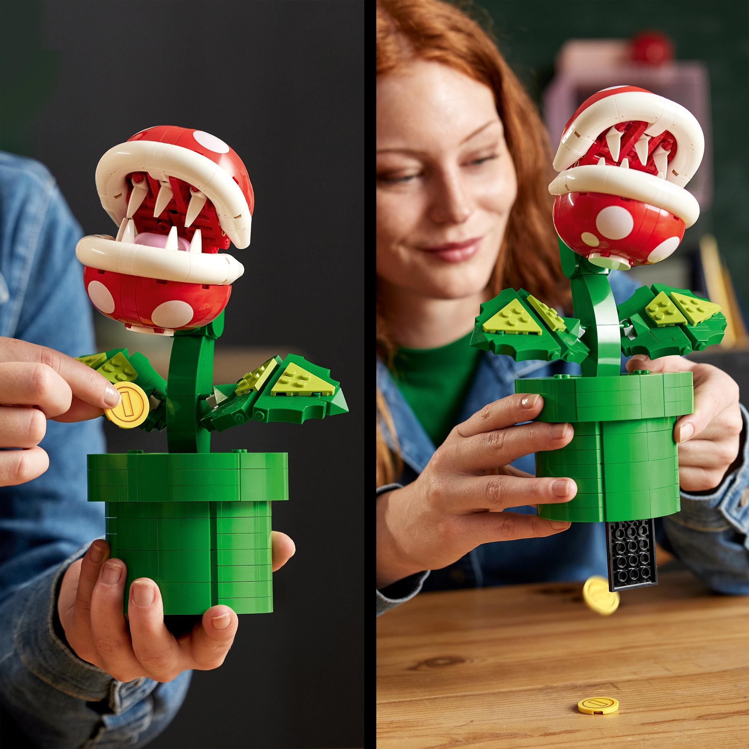 LEGO Super Mario Piranha Plant Building Set 71426 - 540 Pieces | Posable Figure 5