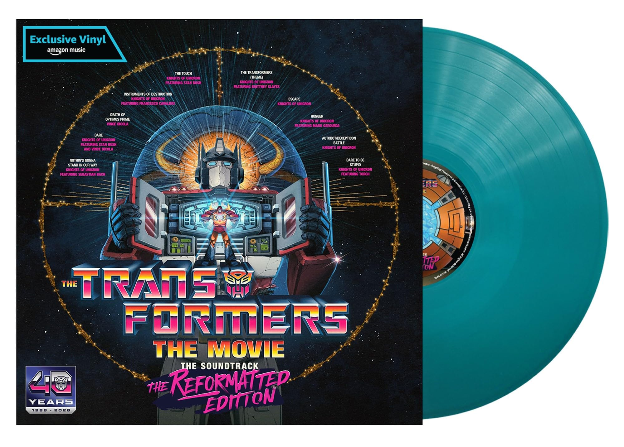 Transformers - The Movie, The Soundtrack, The Reformatted Edition [lp_record]