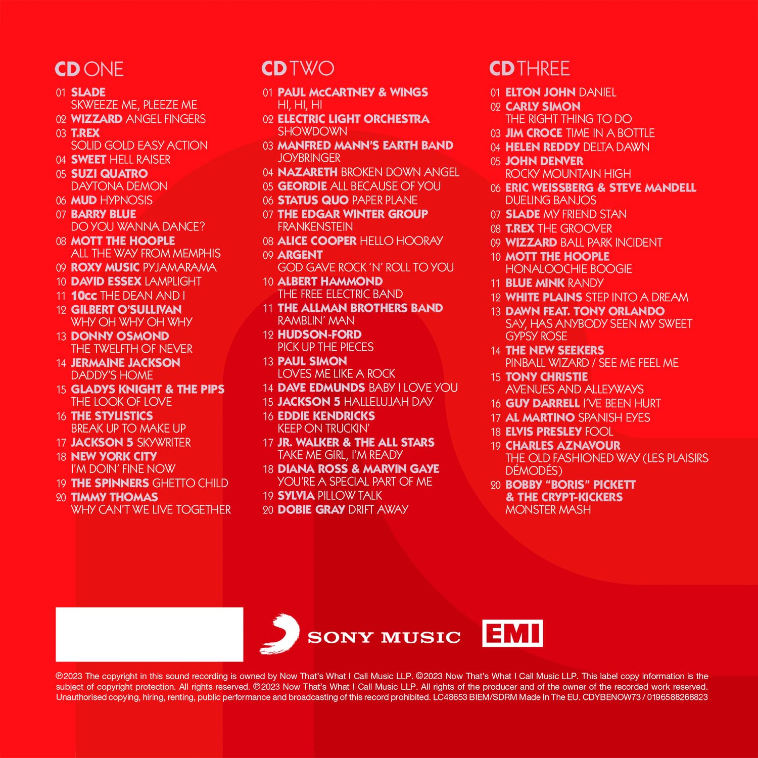 Various Artists - NOW Yearbook Extra 1973 [CD Box Set] 2
