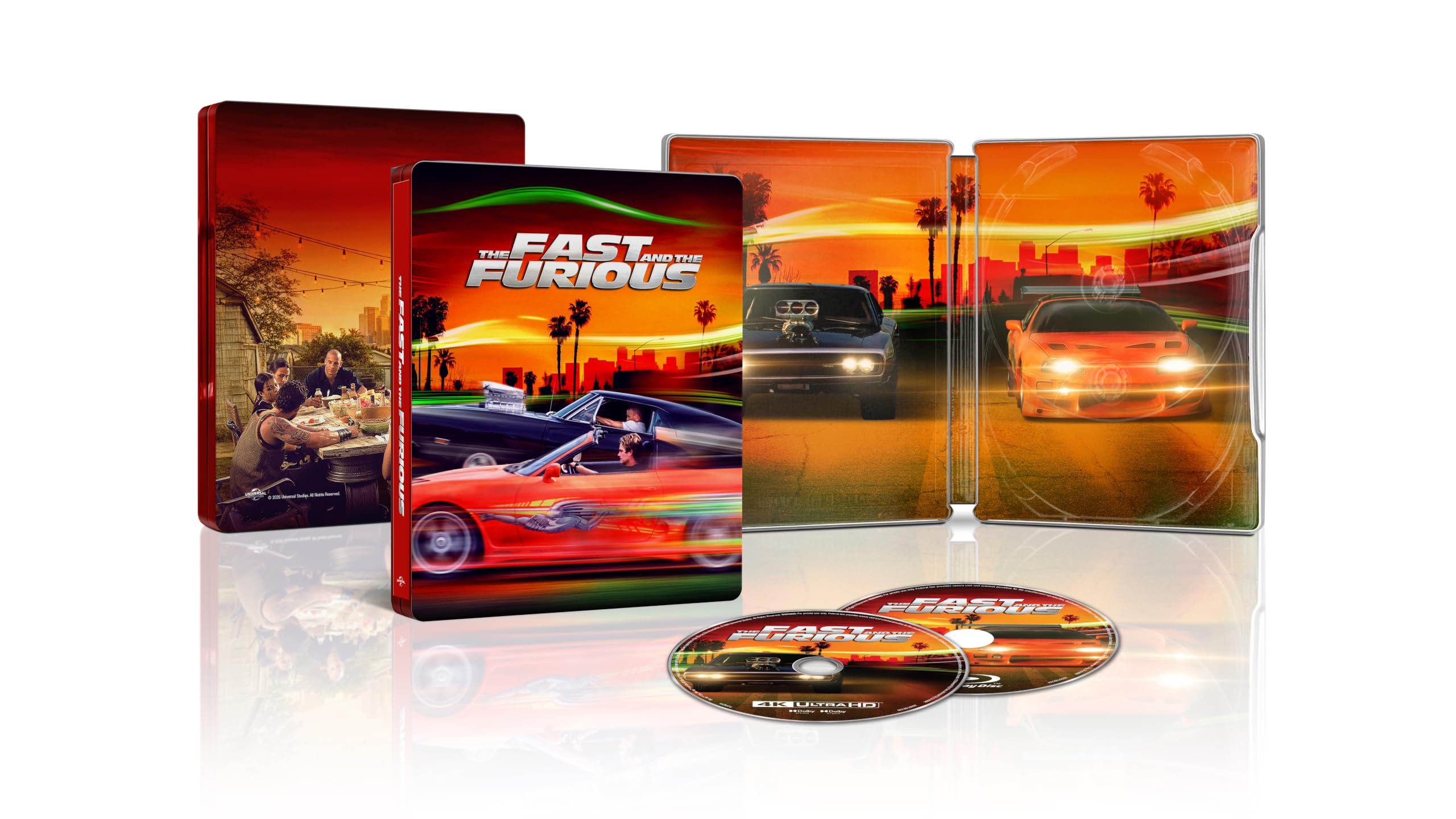 The Fast and the Furious [4K Ultra HD & Blu-ray]