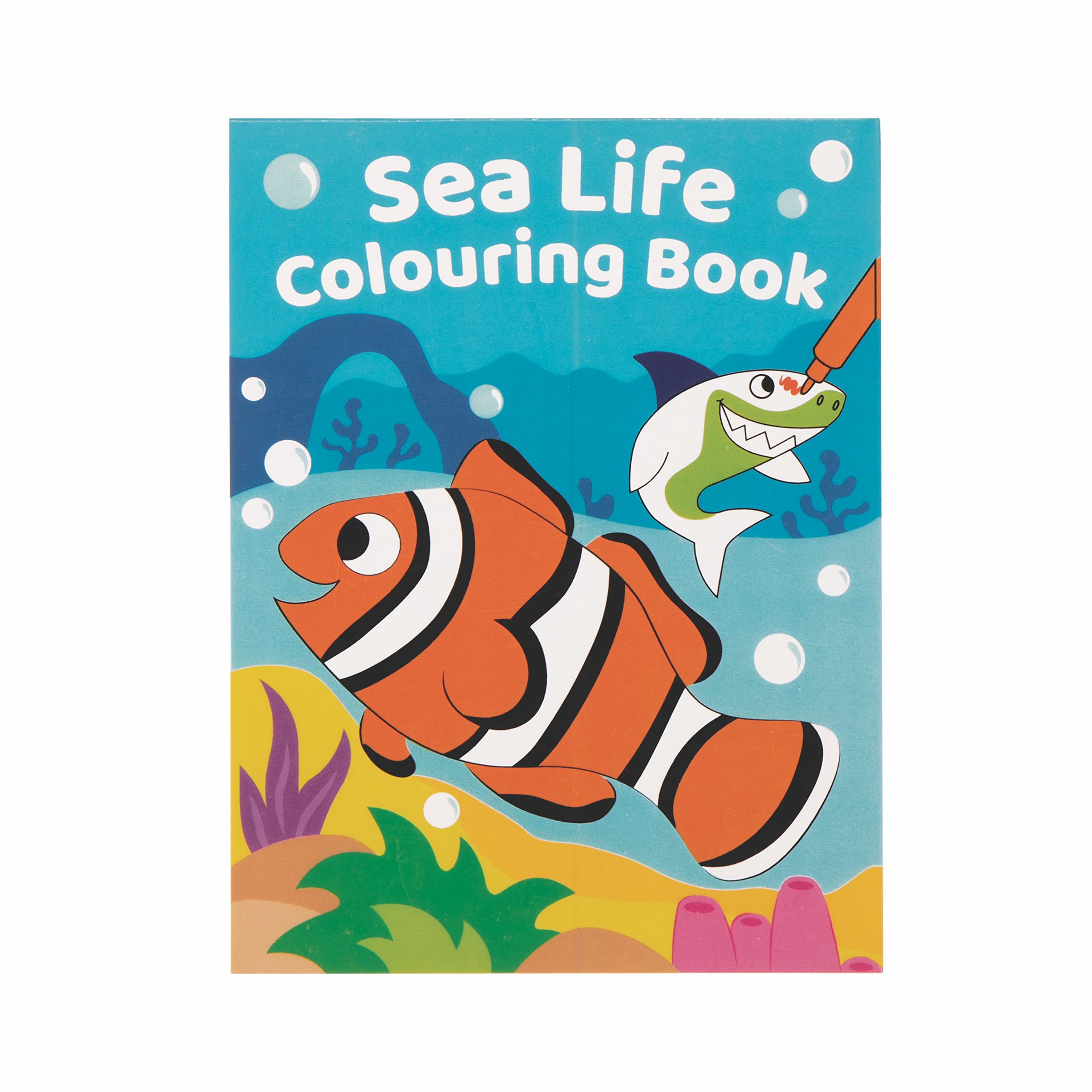 Baker Ross FE577 Mini Colouring Books - Pack of 12 | 20 Pages Each | 12 x 16 cm 3