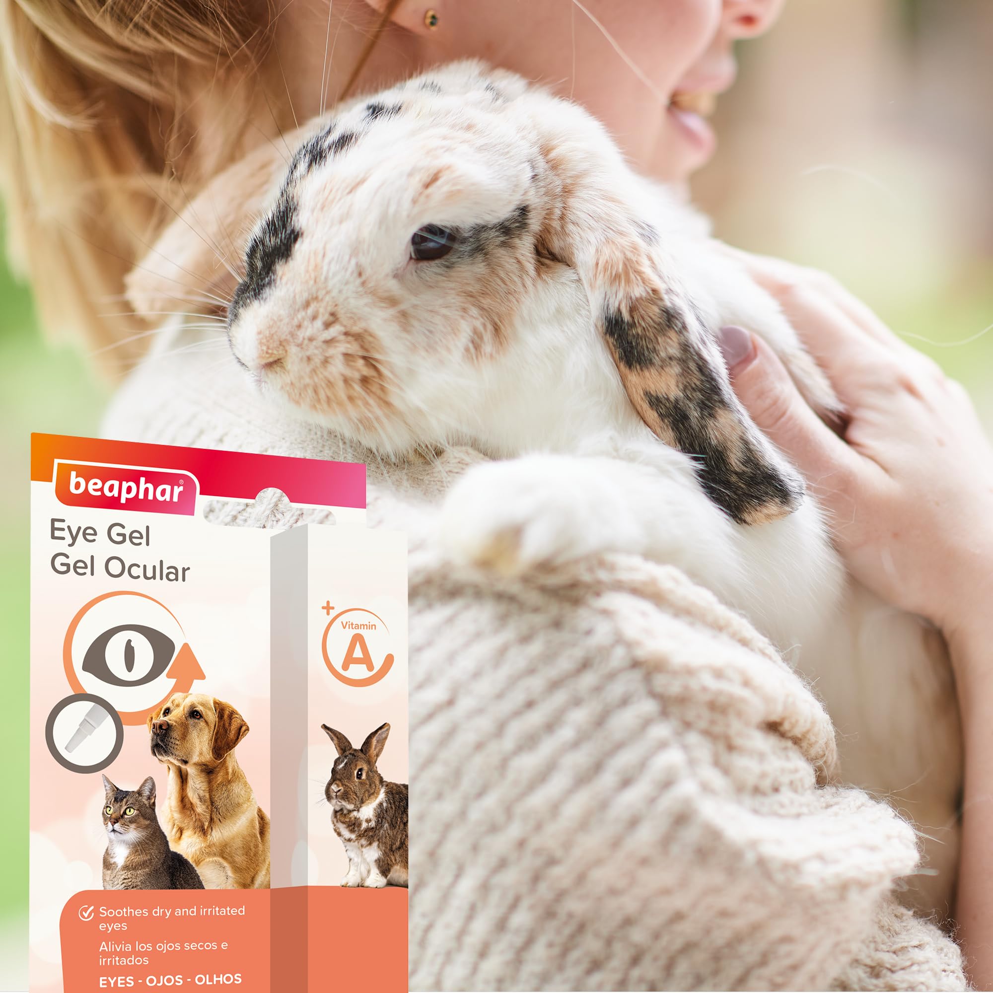 Beaphar Eye Gel for Cats, Dogs, Rabbits & Small Animals - 5ml Soothing Relief with Vitamin A 7