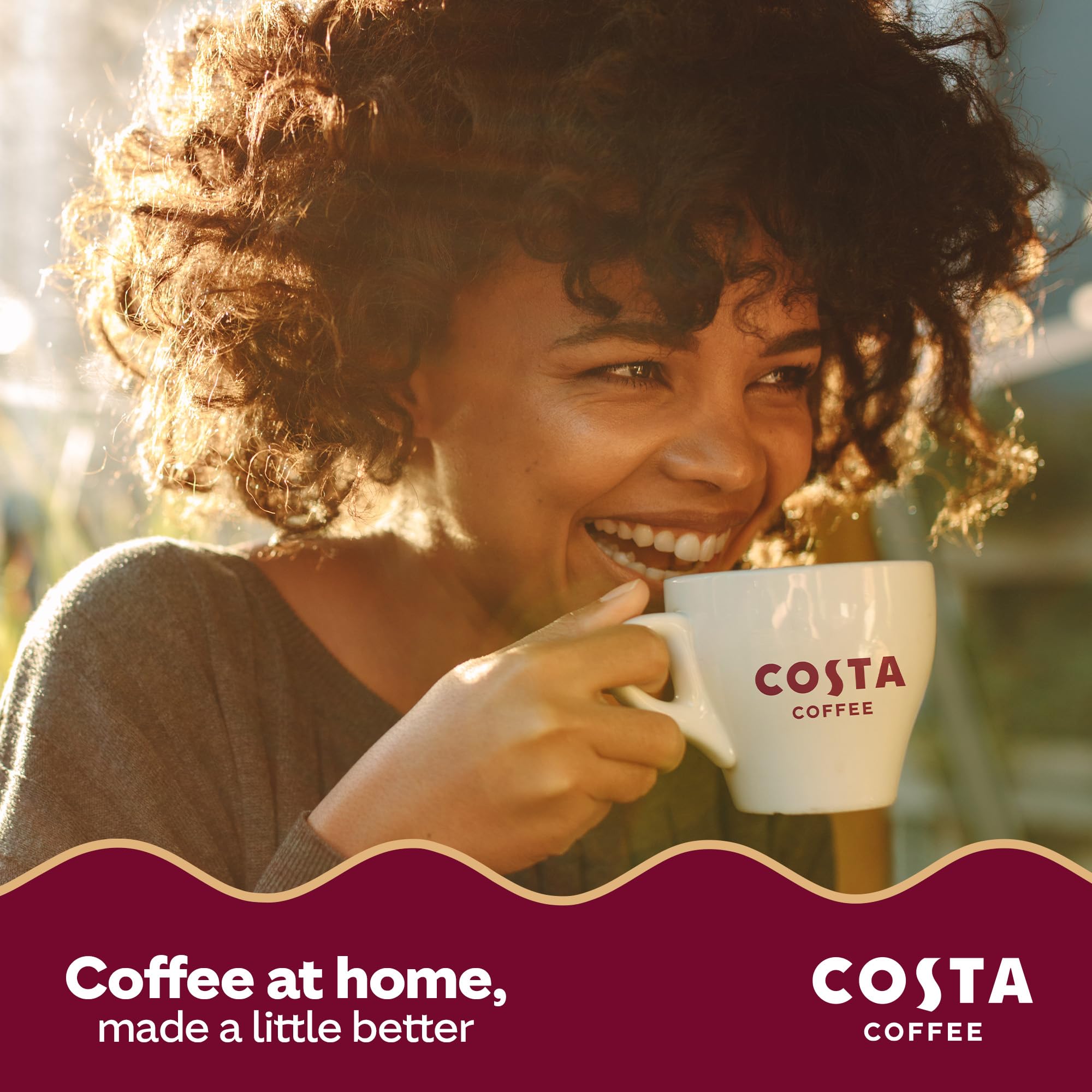 Costa Smooth Decaf Roast Aluminium Coffee Pods (Pack of 10, Total 100 Pods) - Compatible with NespressoⓇ Original & L’OR Barista Machines 6