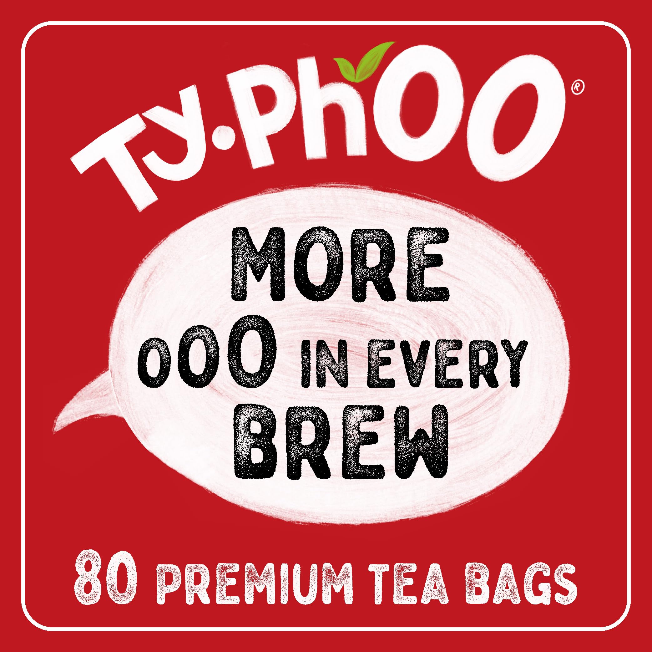 TY.PHOO Black Tea Bags - Full-Bodied Original Blend | 80 Count | Ethically Sourced