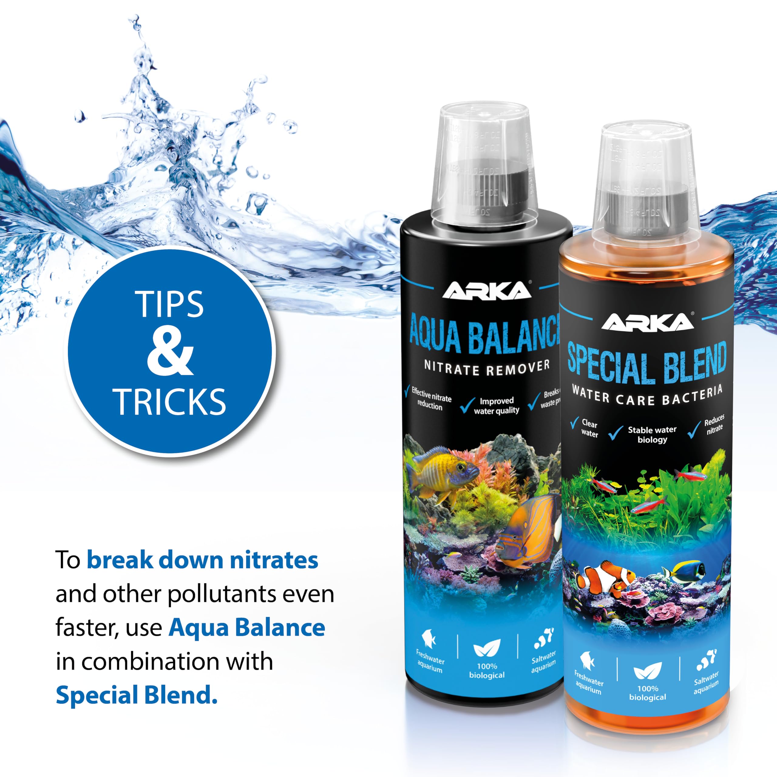 ARKA Aqua Balance Nitrate Remover - Biological Reduction for Freshwater & Marine Tanks | 473 ml 6