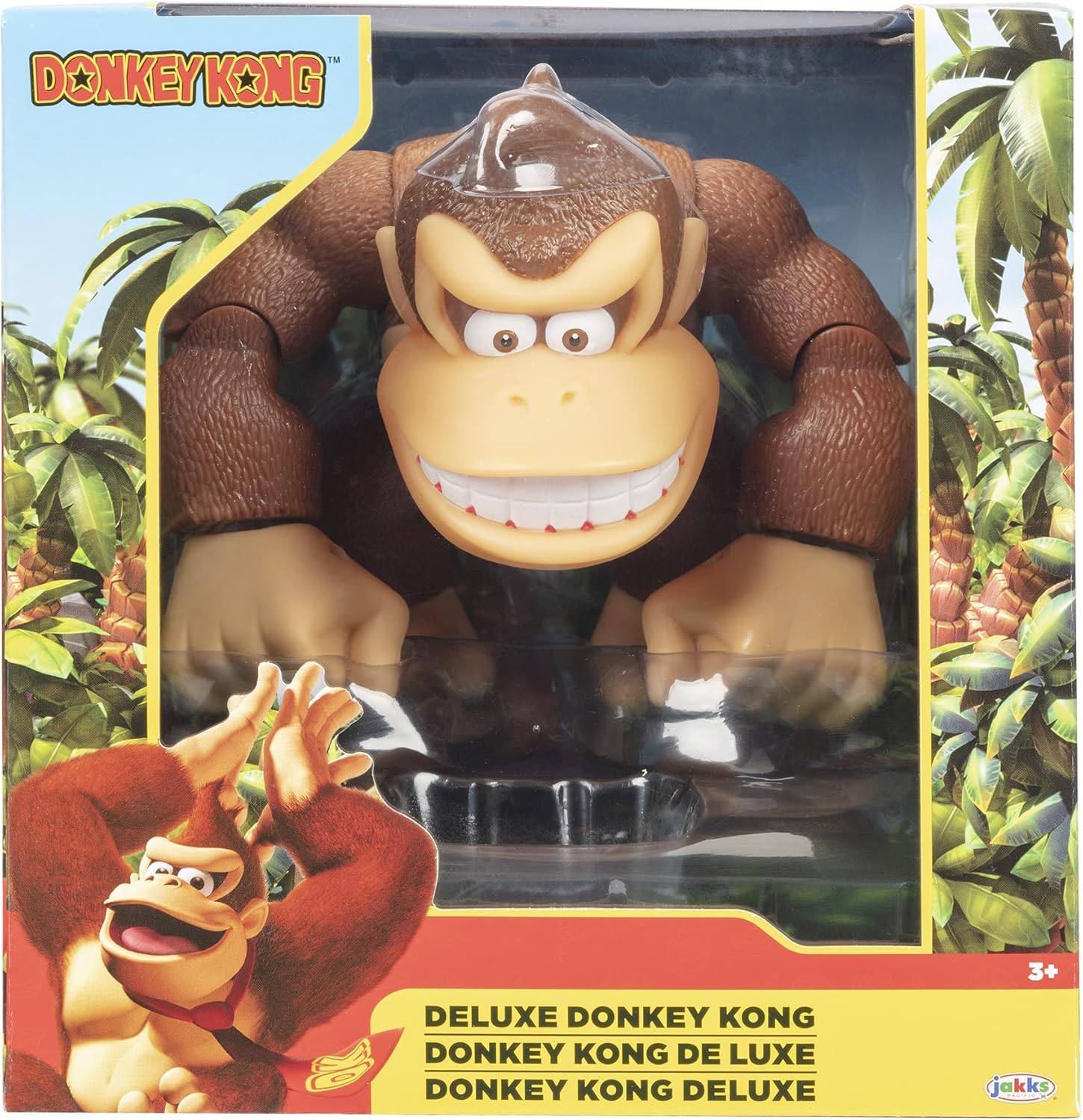 Nintendo Super Mario 6" / 15 cm Tall Donkey Kong Action Figure With Posable Feat 16
