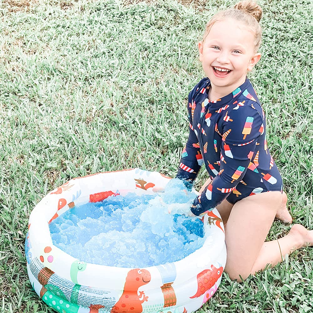 ZIMPLI Gelli Baff - Blue Goo Transformation Bath Toy | Skin Safe | Biodegradable 5