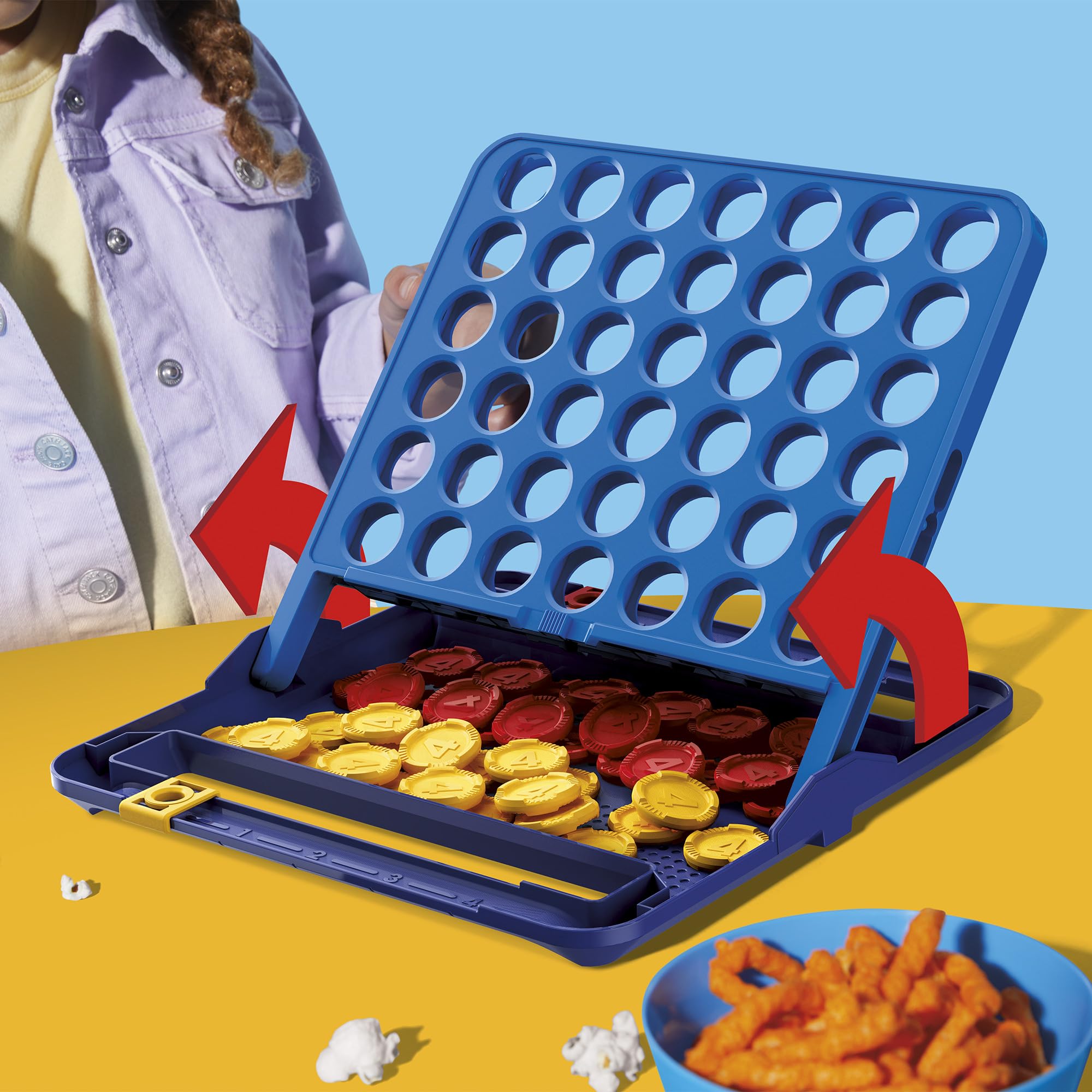 Hasbro Gaming Connect 4 Game - All-in-1 Storage Case | Score Tracker | Ages 6+ | 2 Players 9