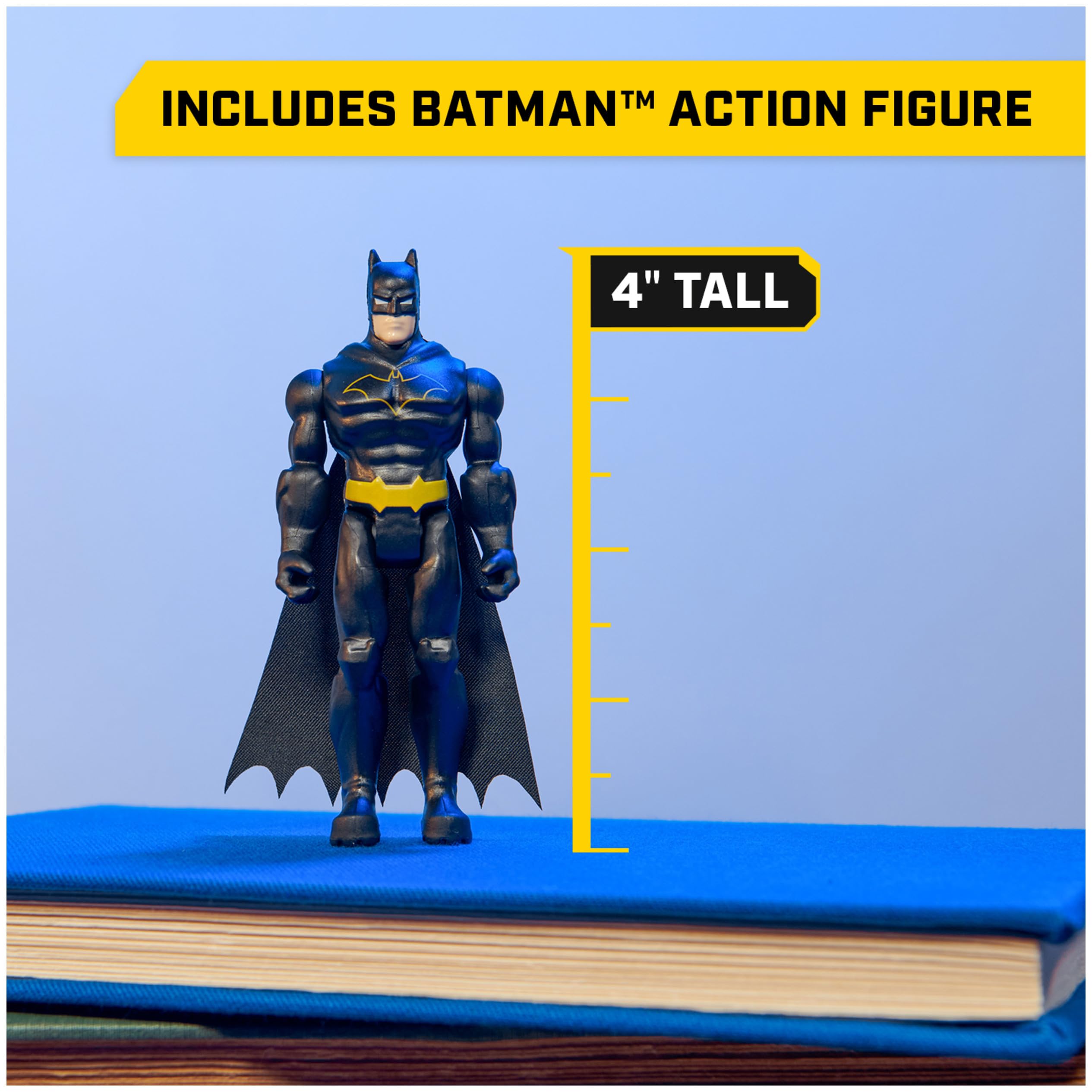 DC Comics Batman Batmobile Remote Control Car - 1:20 Scale, Includes 10 cm Batman Figure 11