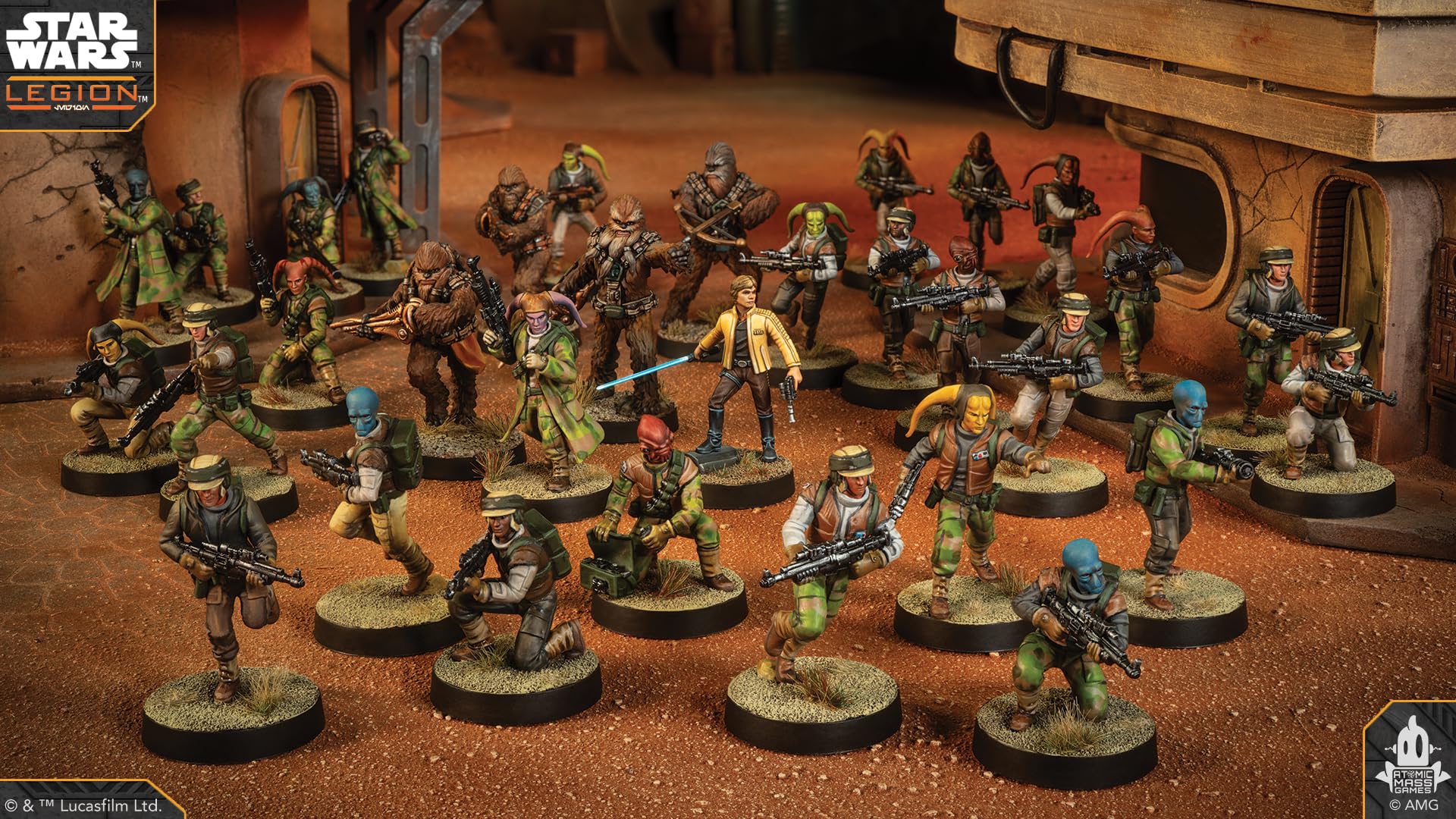 Atomic Mass Games Star Wars: Legion Rebellenallianz Starter Set 7