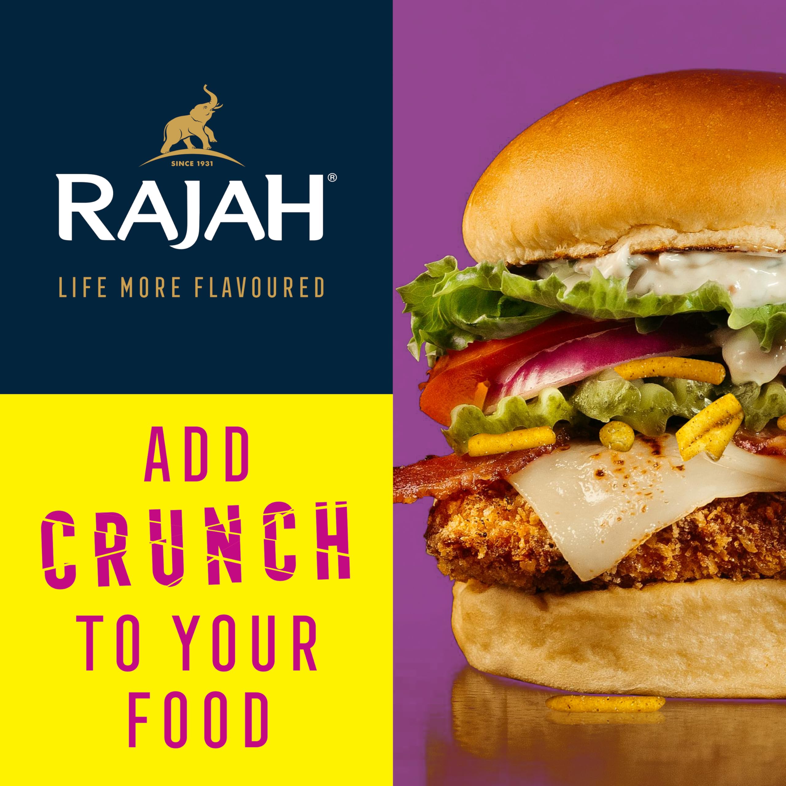 Rajah Balti Mix - Authentic Spicy & Crunchy Snack Mix | 200g 5