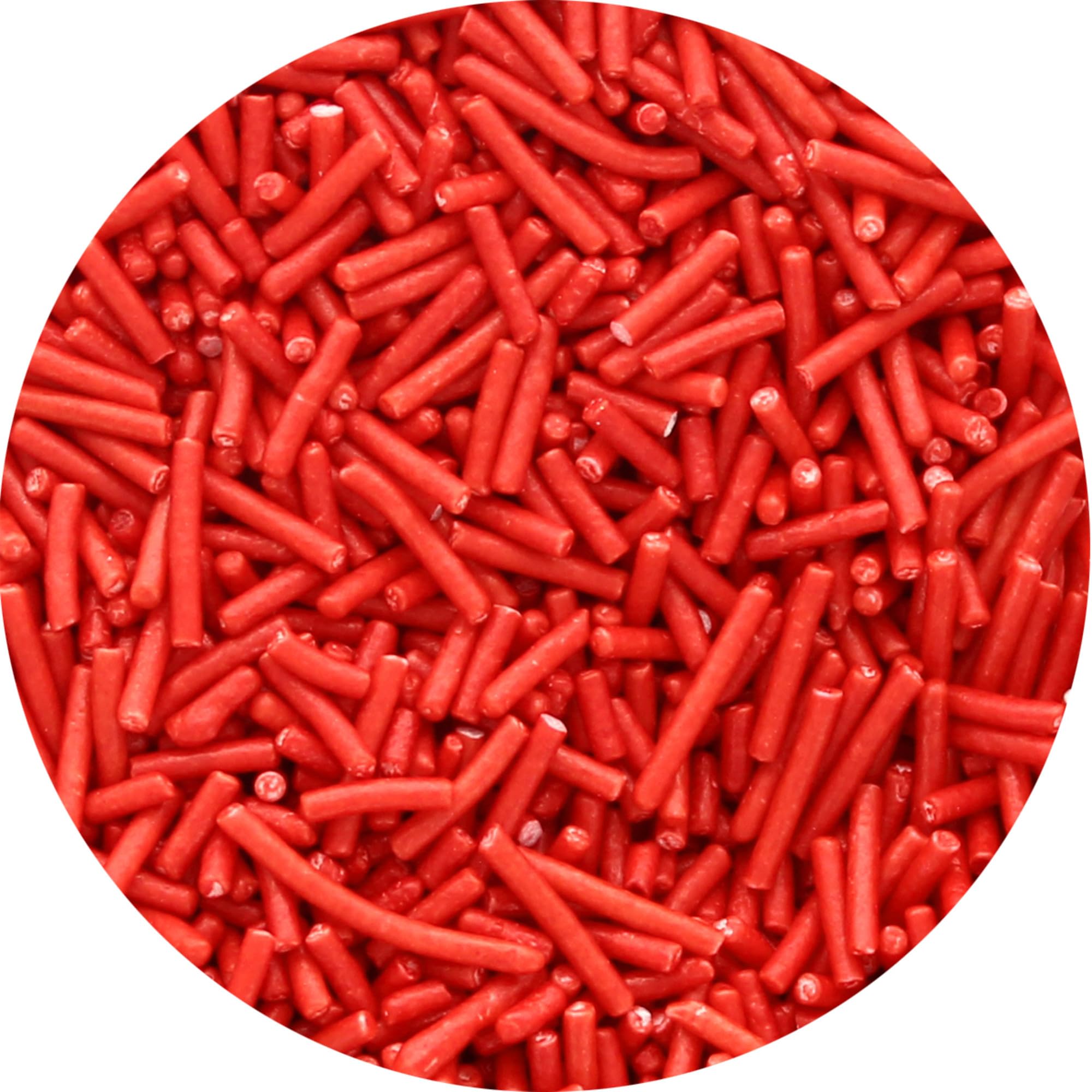 Culpitt Select Red Sugar Strands Sprinkles - 500g Resealable Pouch | Edible Cake Decorations 4