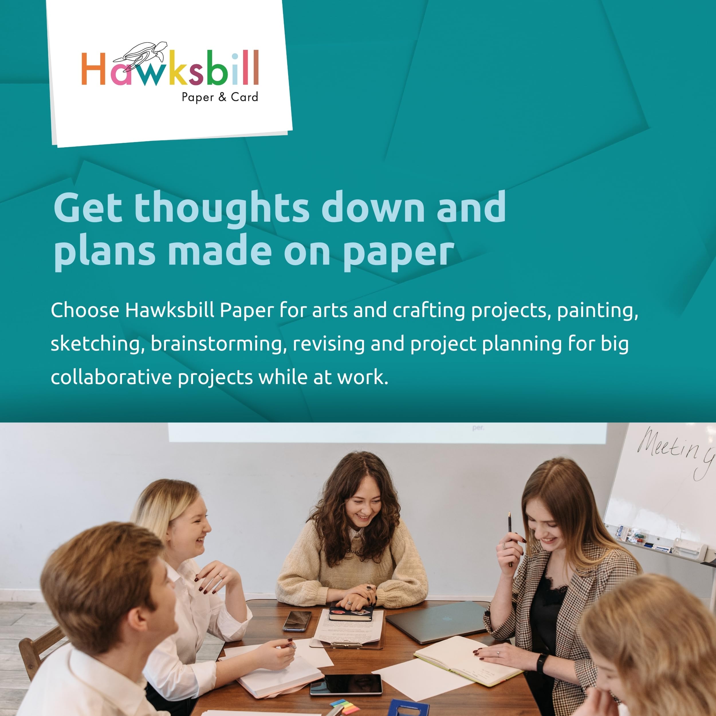 Hawksbill Bright Green Copy Paper - 80 GSM A4 | 100 Sheet Pack | Dyslexia-Friendly 5