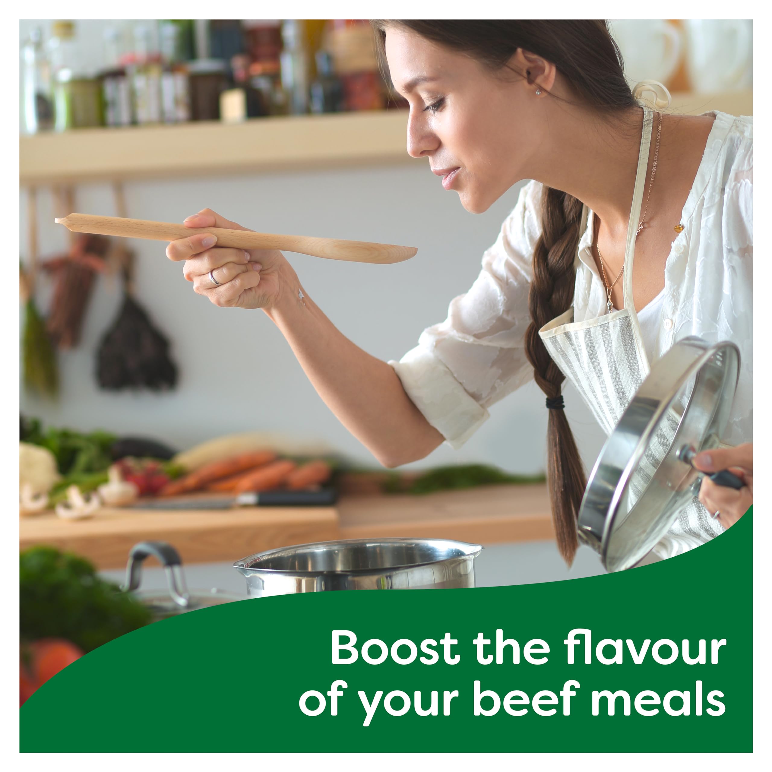 Knorr Beef Stock Pots - Rich Beef Flavour, Gluten-Free | 32 x 28g Pots 4