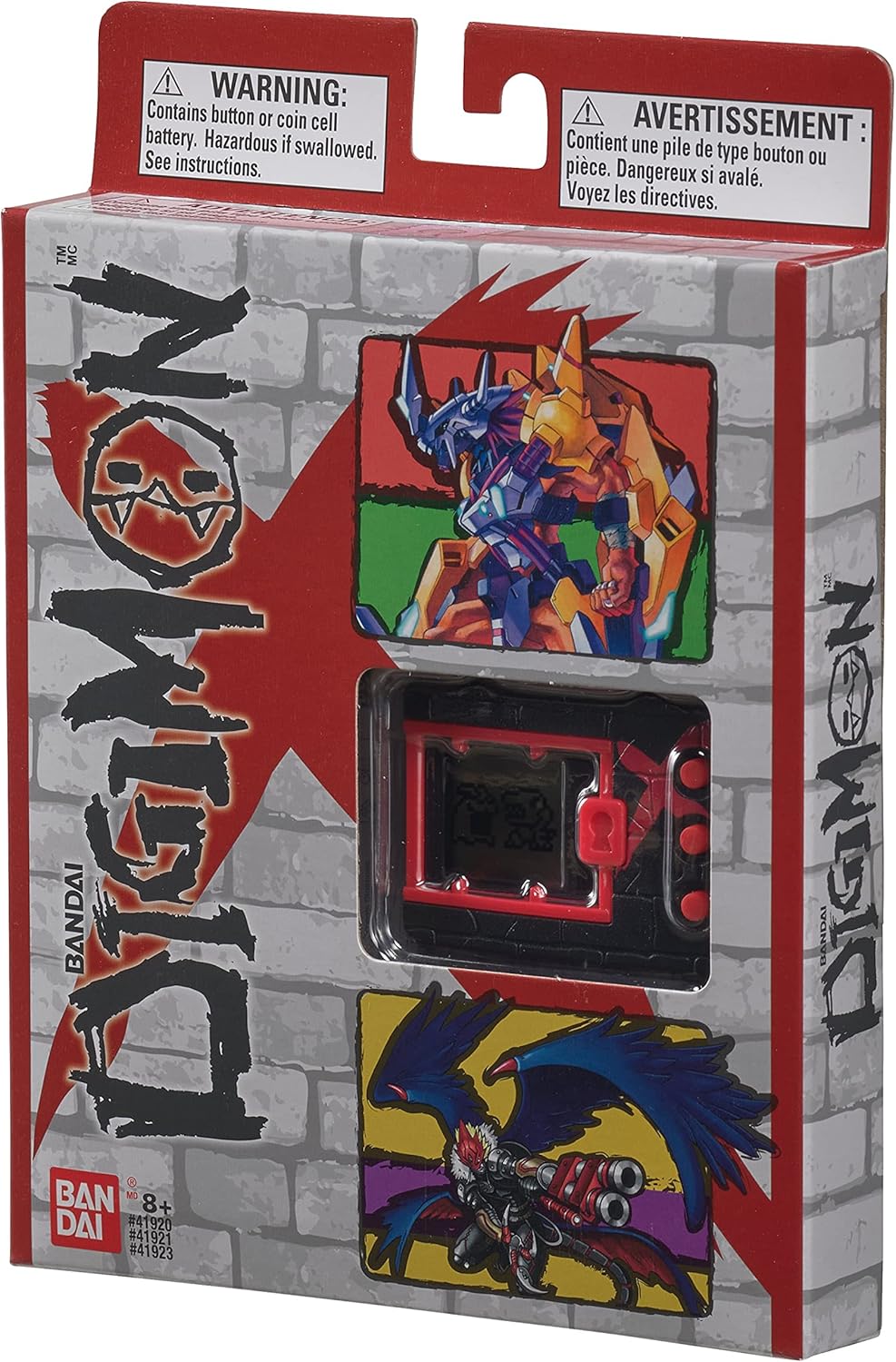 Bandai America Digimon X – Schwarzes und rotes virtuelles Haustier mit Rückwärtskompatibilität und Quest-Modus, ab 8 Jahren 6