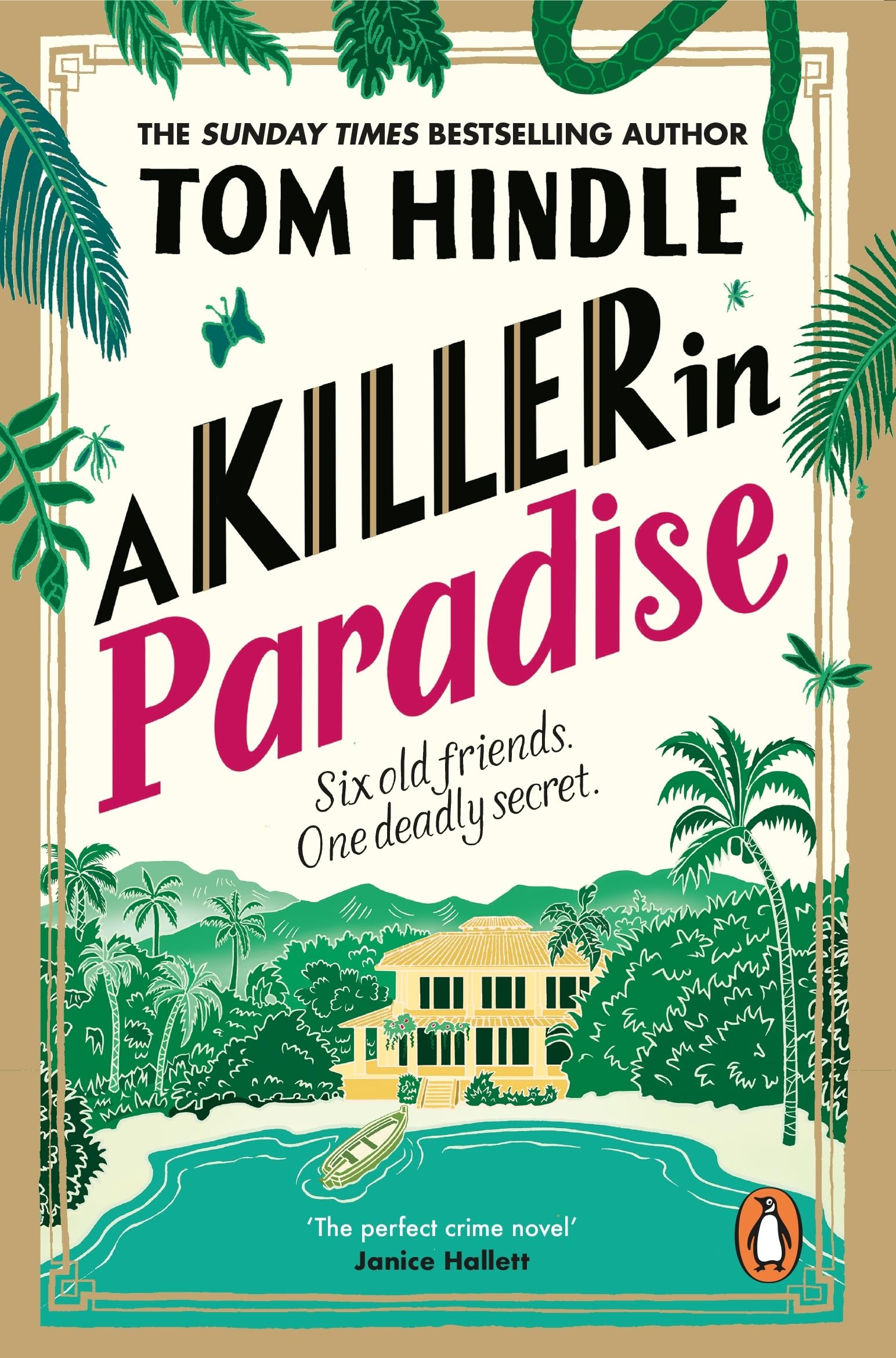 Penguin A Killer in Paradise - New Murder Mystery by Tom Hindle | Paperback