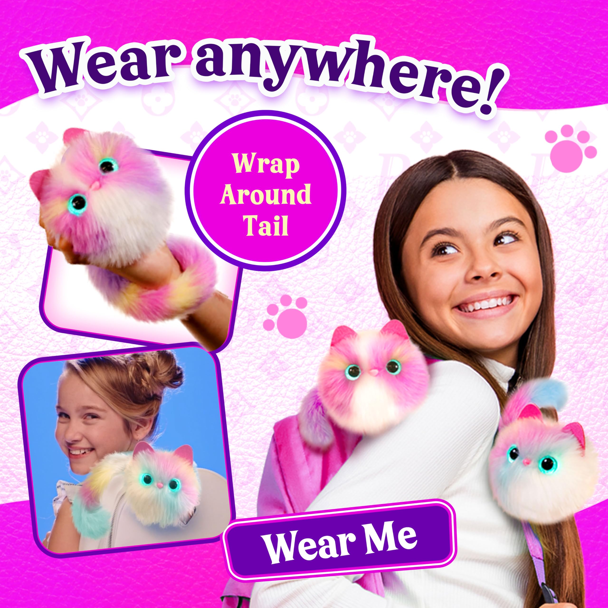 Pomsies Skye Interactive Plush Toy - Light-Up Eyes, Dance & Pet Modes 8