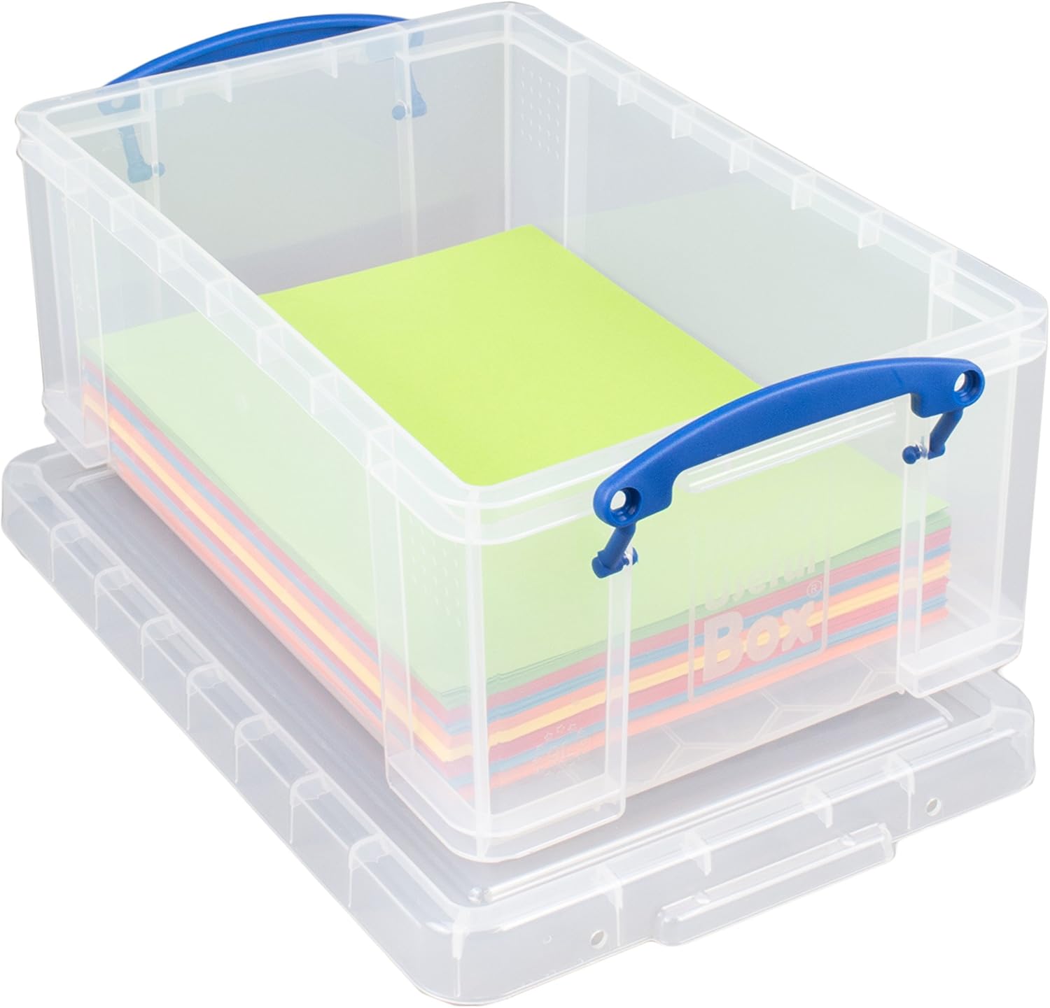 Really Useful Box 9 Litre Plastic Storage Box Clear