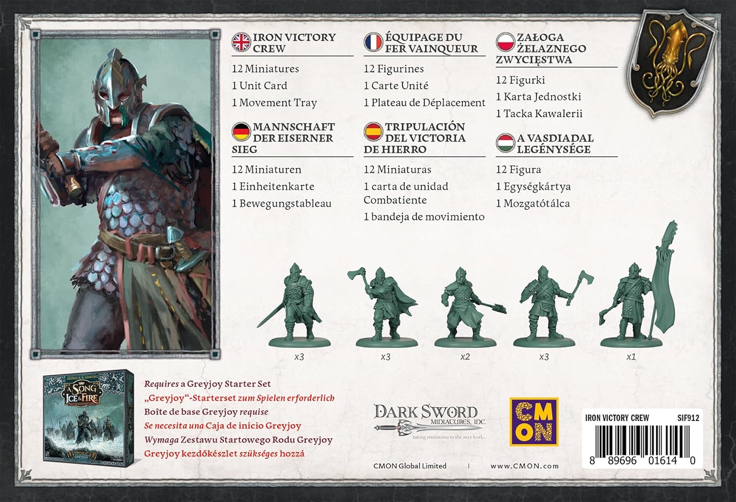 CMON – Das Lied von Eis und Feuer – Iron Victory Crew – Erweiterungspaket (SIF912) 9