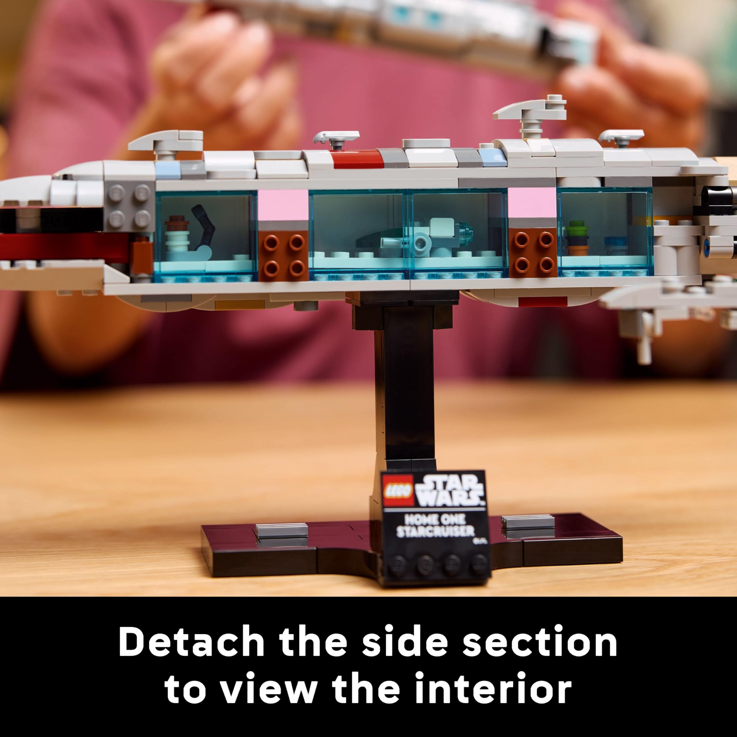 LEGO Star Wars 75405 Home One Starcruiser Building Set | 2025 Release | Ages 18+ 4