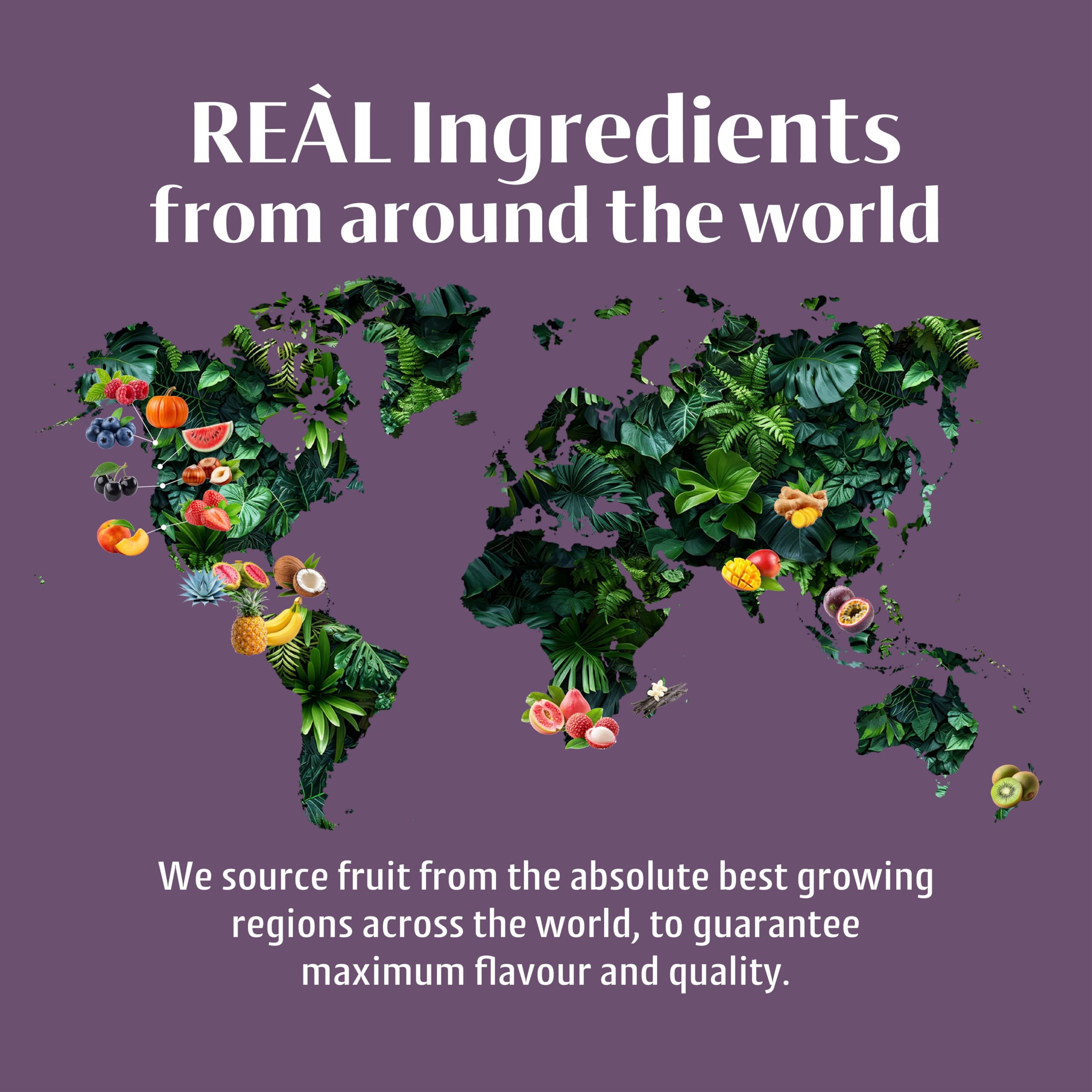 Reàl Infused Exotics Passion Fruit Puree Infused Syrup - 40% Real Fruit Puree | 500 ml Squeezy Bottle 6