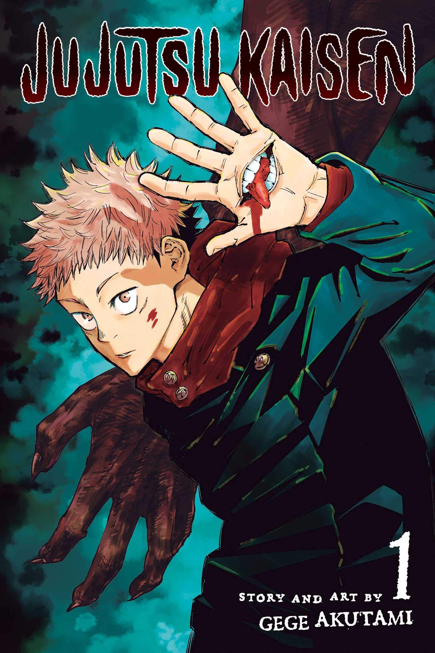 Jujutsu Kaisen Vol 1 by Akutami, Gege | Paperback Fantasy Graphic Novel