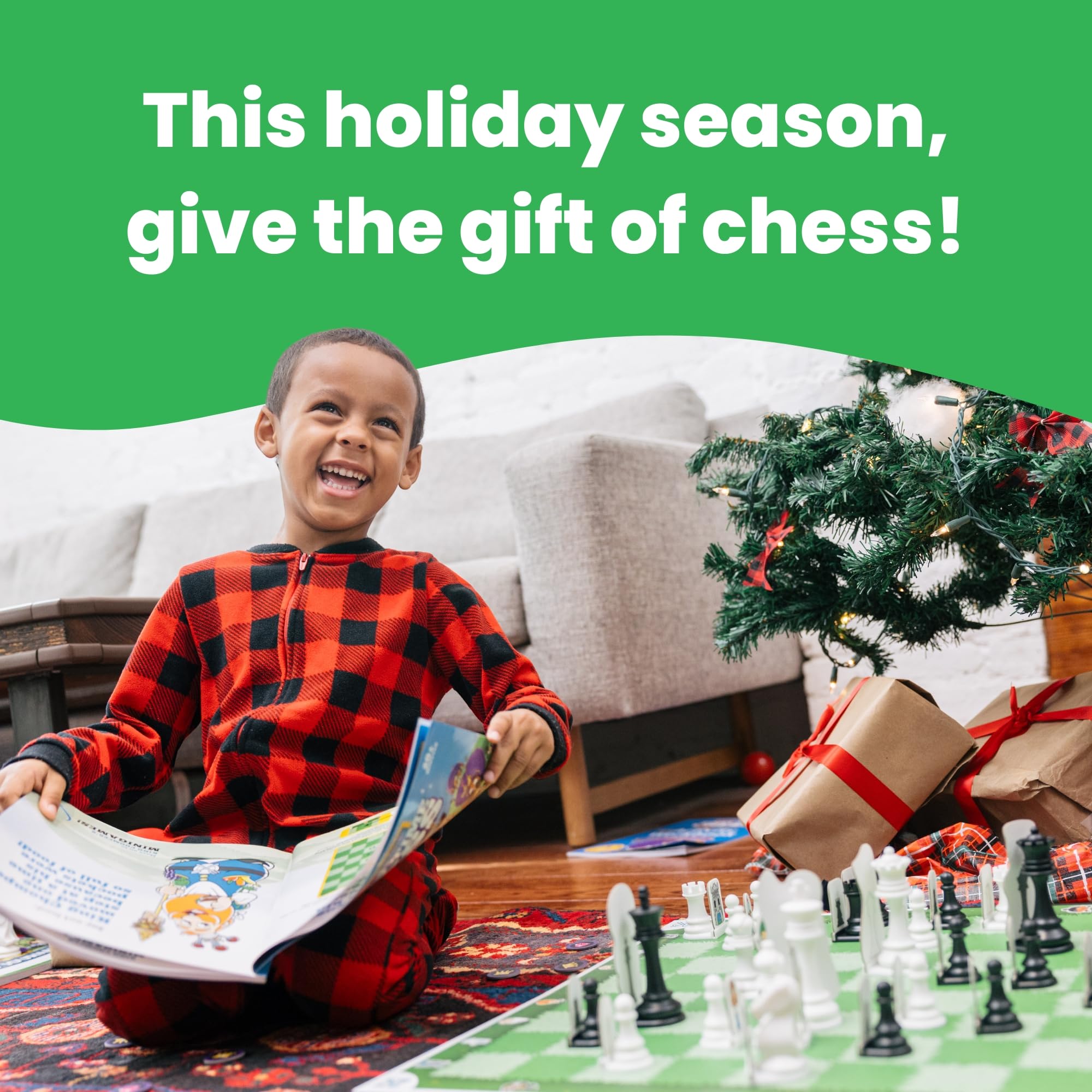 Story Time Chess Beginners Chess Set for Kids with Storybook - Chess Game for Children 3+ 5