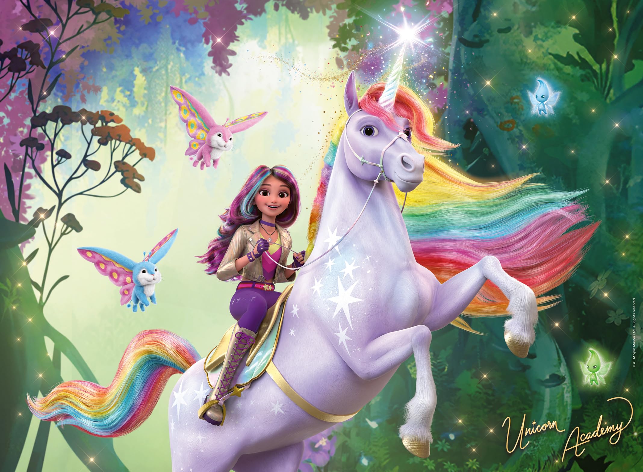 Ravensburger Unicorn Academy 100 Piece Jigsaw Puzzle for Children Age 6+ | XXL Pieces