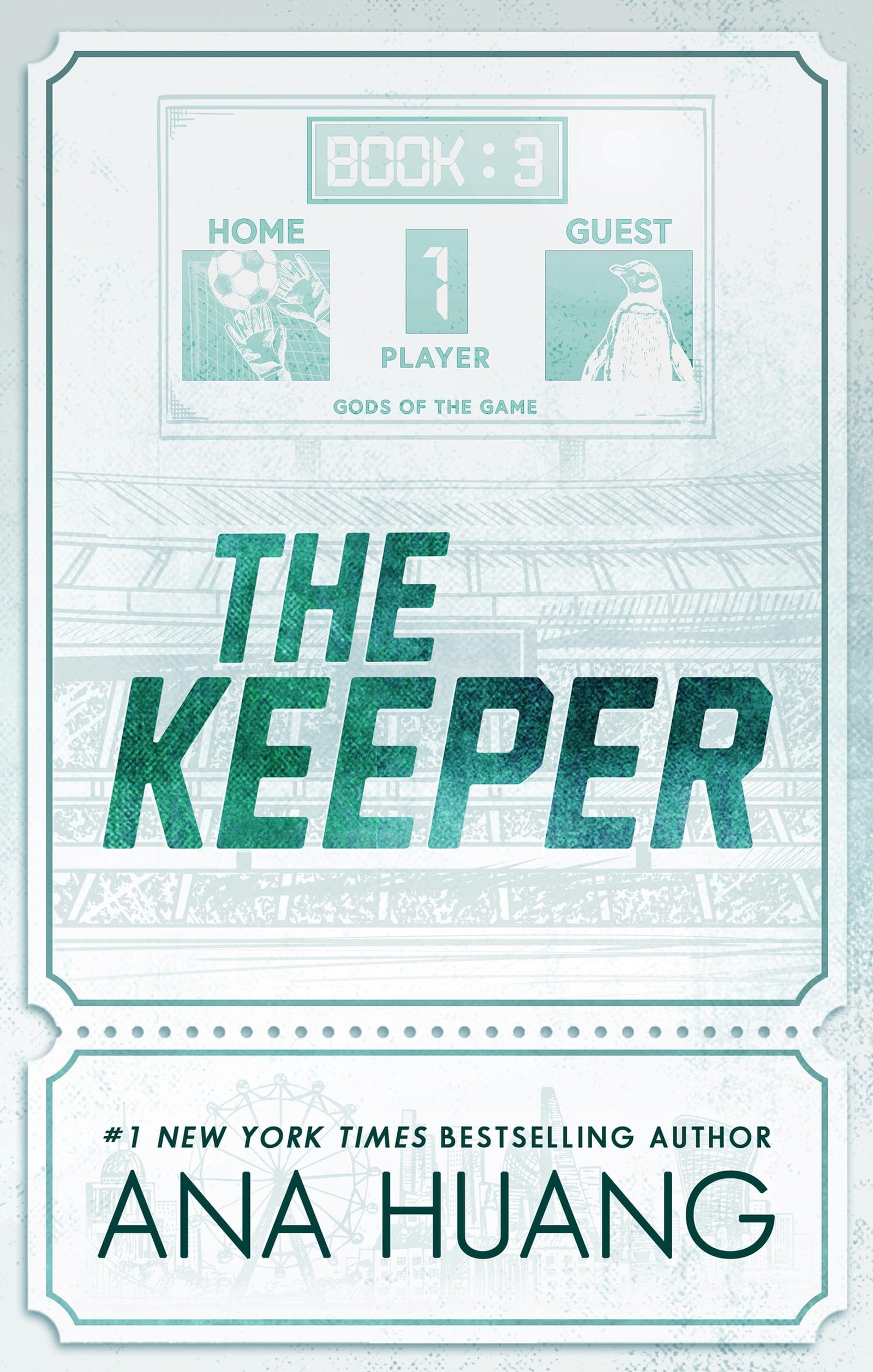 Huang, Ana - The Keeper (Gods of the Game book 3) | Contemporary Romance | Paperback