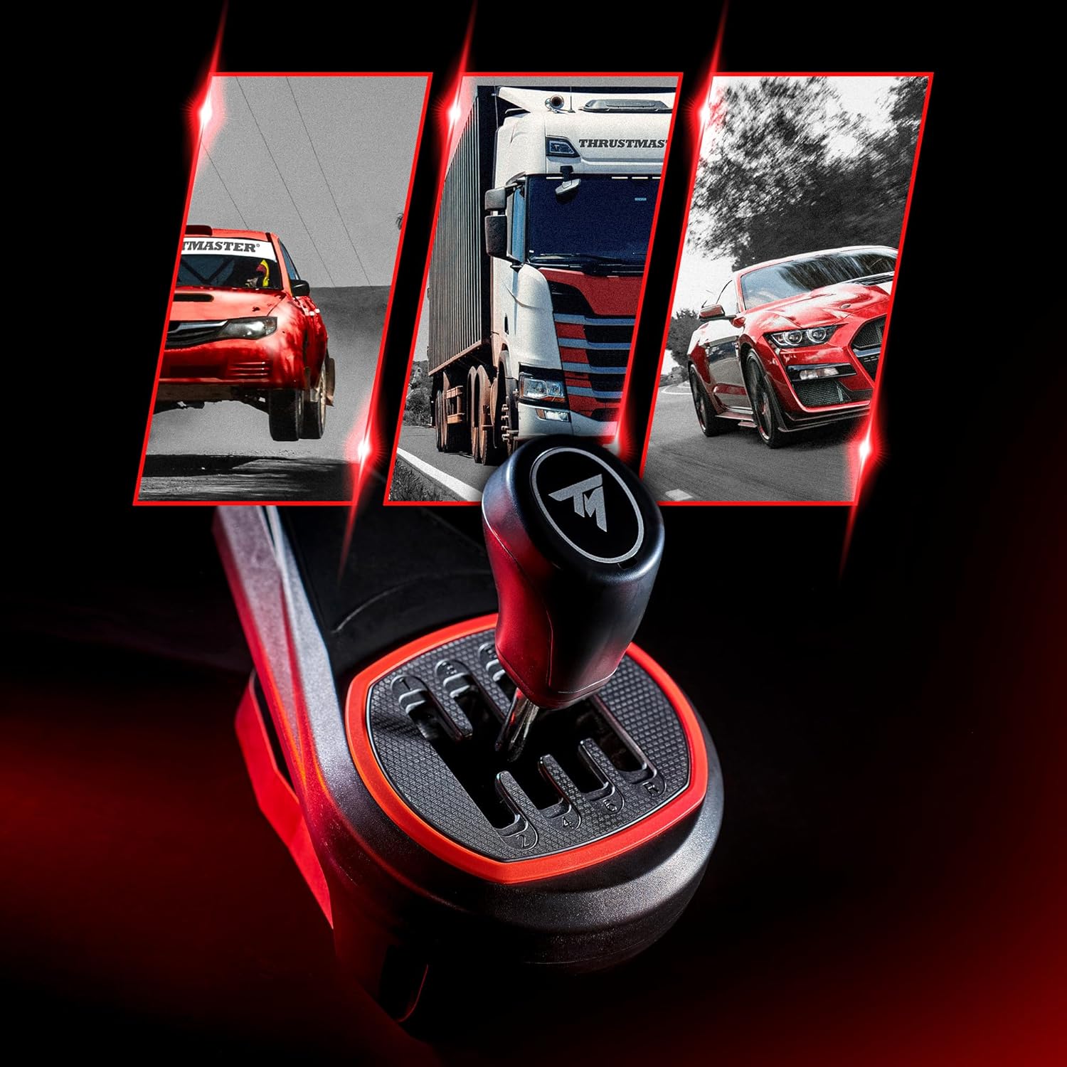 Thrustmaster TH8S Shifter Add-On – 8-Gear H-Pattern & Sequential Shifter for PC, PS5, PS4, Xbox 8
