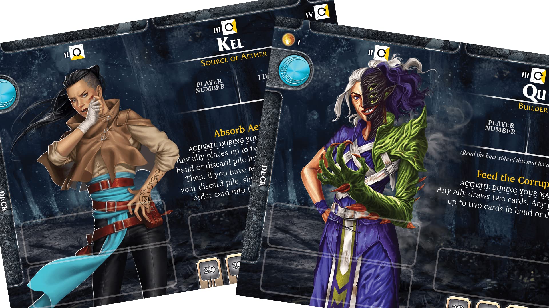Indie-Brett- und Kartenspiel Aeon's End: Legacy of Gravehold 10