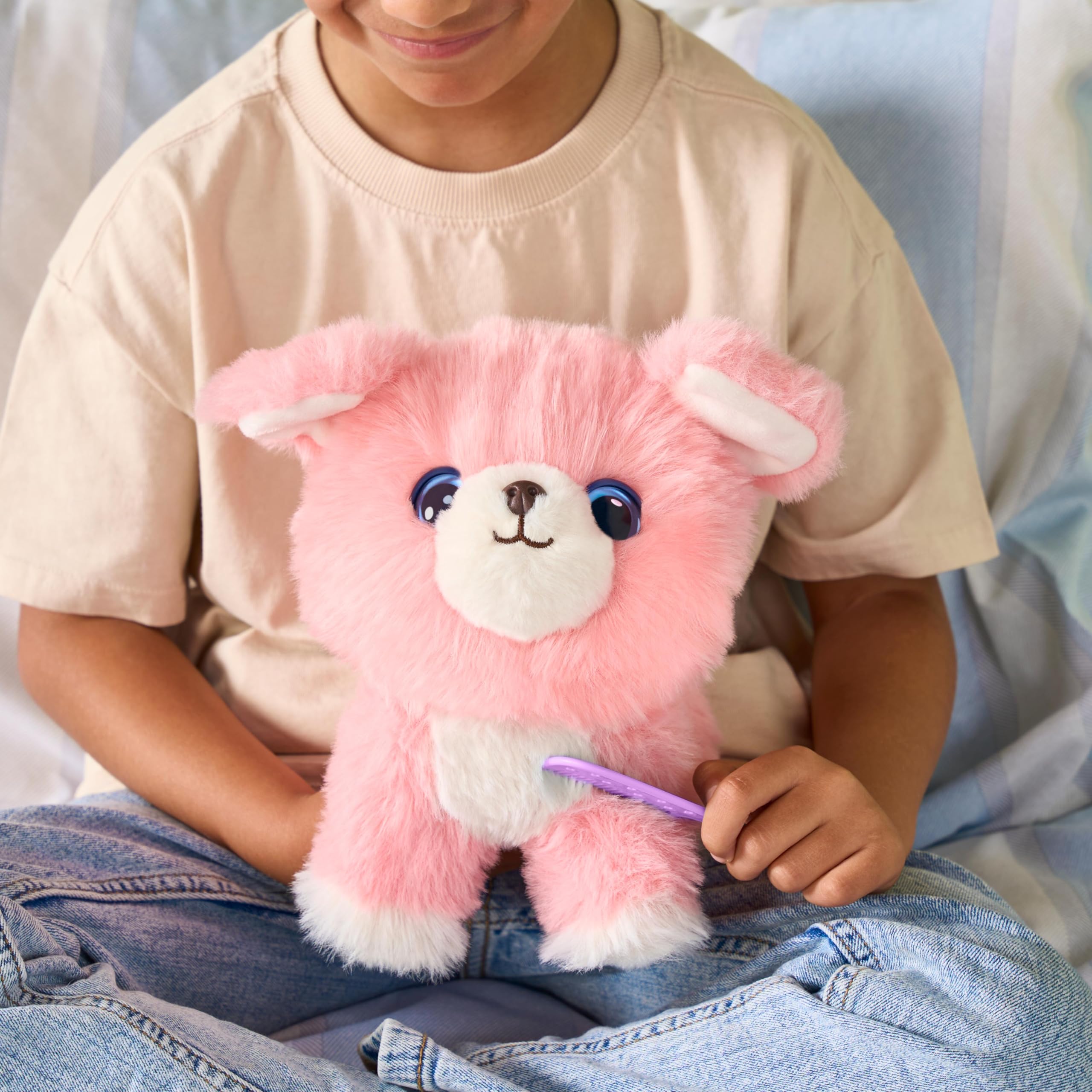 SCRUFFALUVS Puppy Mystery Plush Toy - Wash to Reveal Surprise | 19cm Tall 9