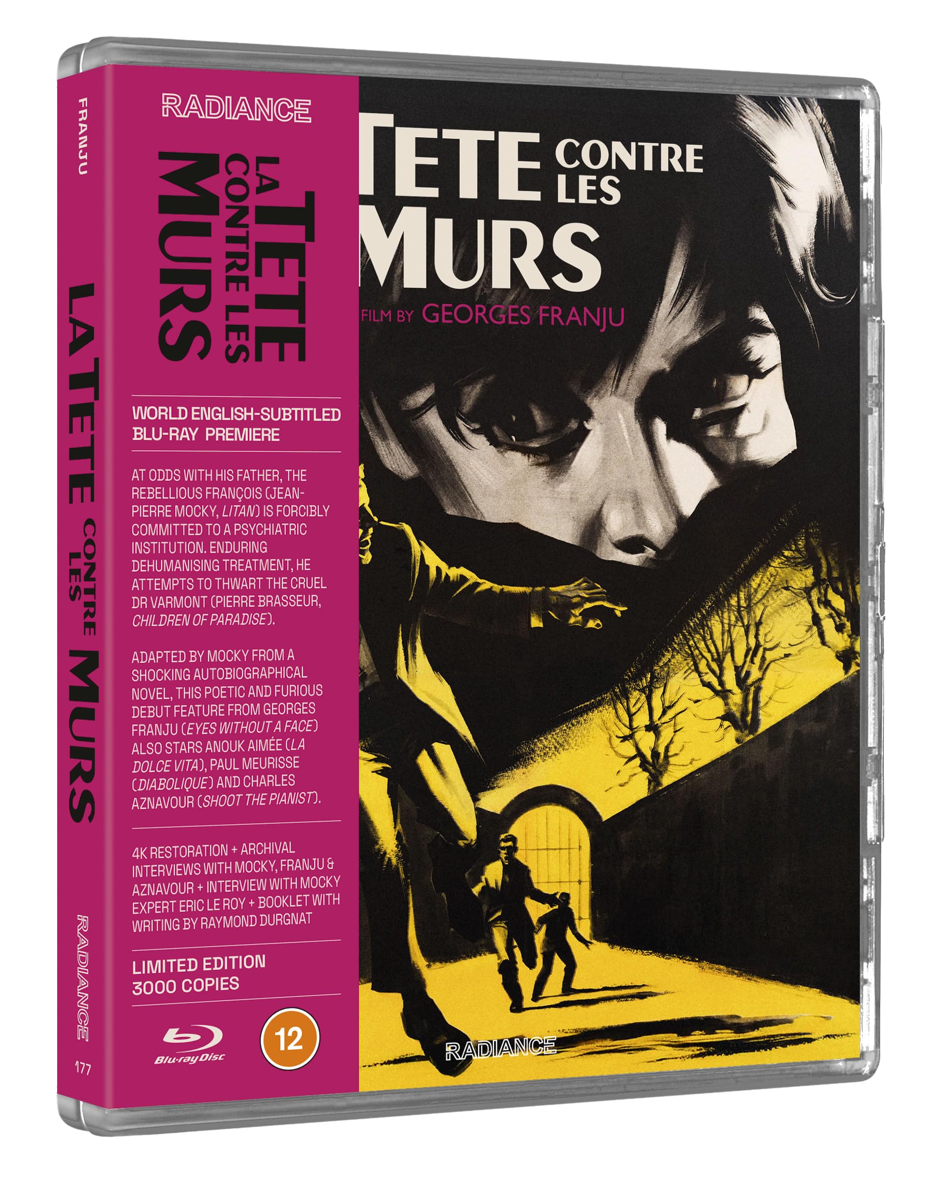 La tête contre les murs [Limited Edition Blu-ray]