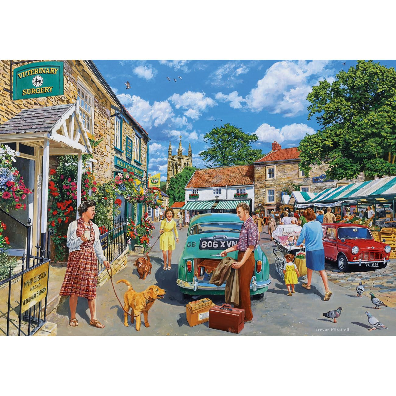 Gibsons Vet on Call Jigsaw Puzzle - 250 XL Pieces by Trevor Mitchell | Includes Poster 4
