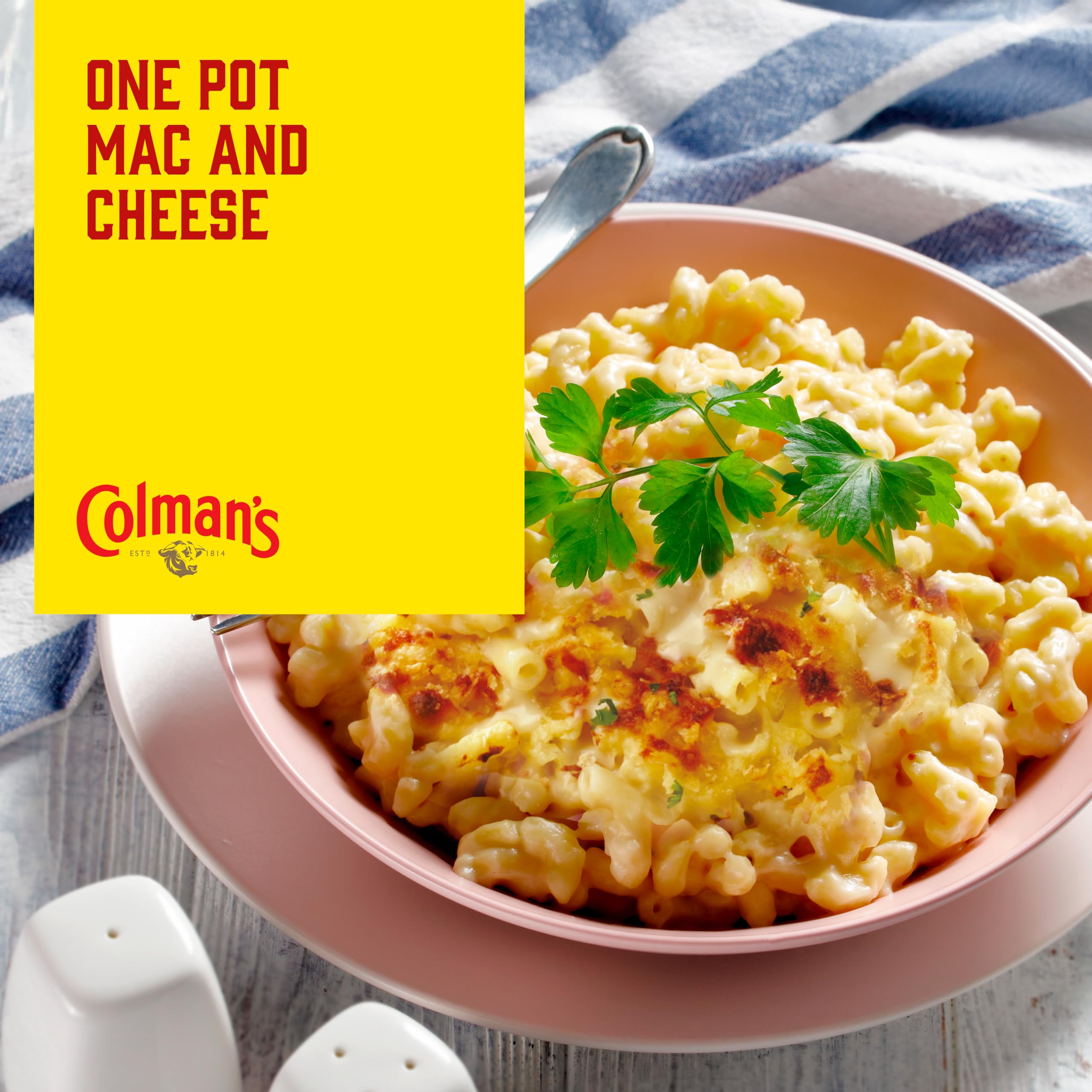 Colman's One Pot Mac and Cheese Meal Maker Mix - 4 Servings | 40g 3
