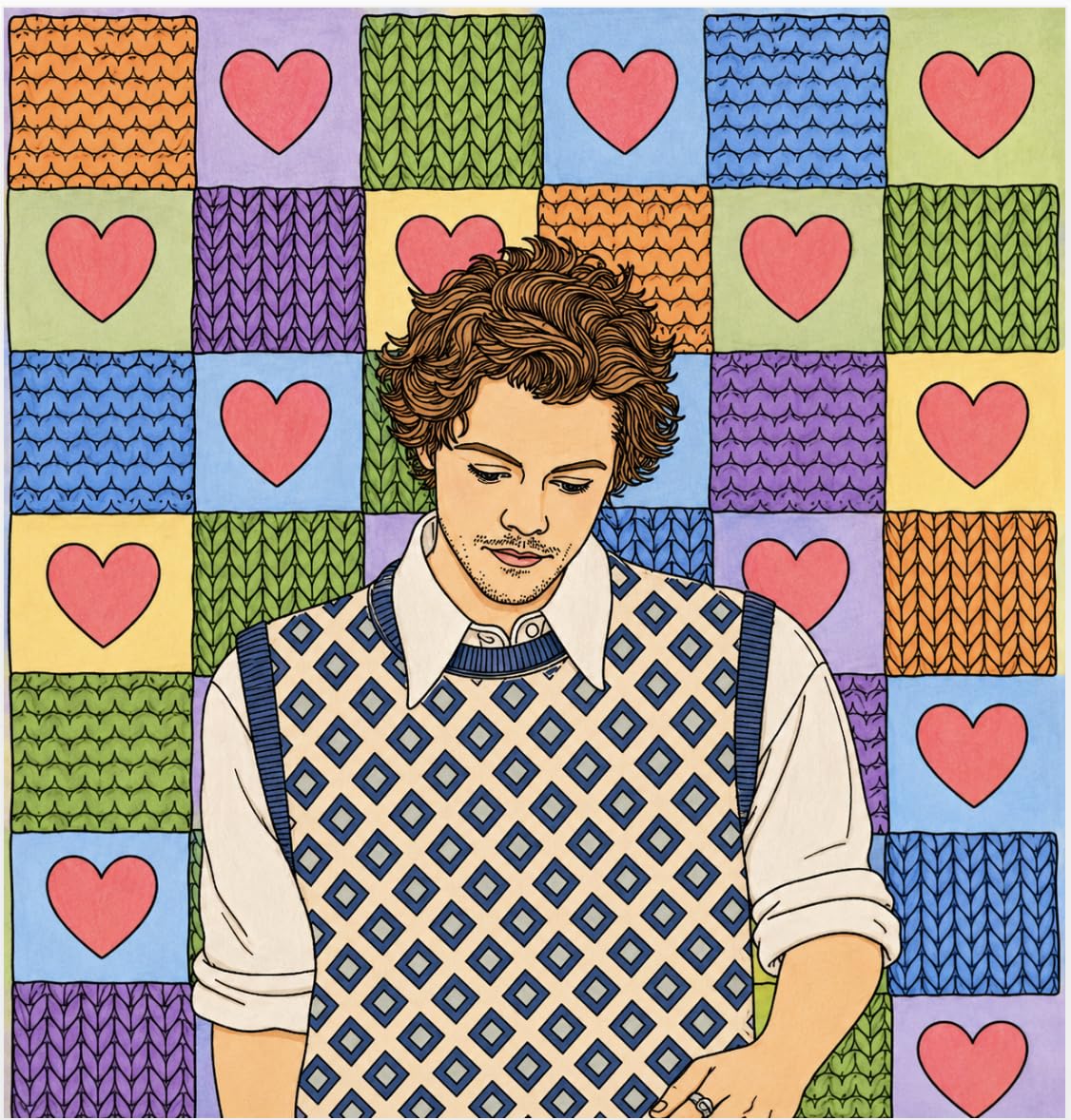 Townhouse - Harry Styles Colouring Book | 48 Pages | Paperback