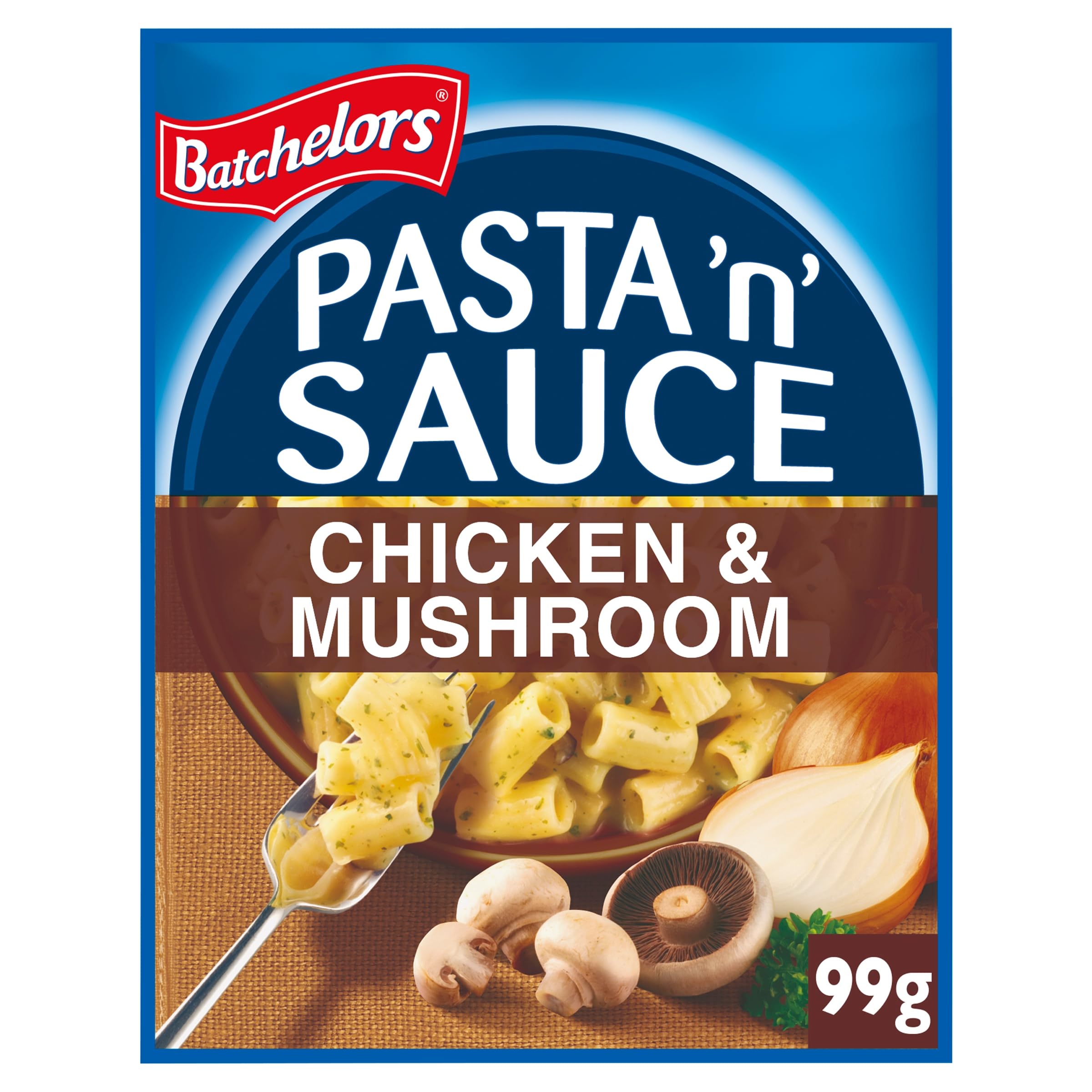 Batchelors Pasta 'n' Sauce Chicken & Mushroom Pasta Ready Meal, 99 g Packet (Pack of 7) 5