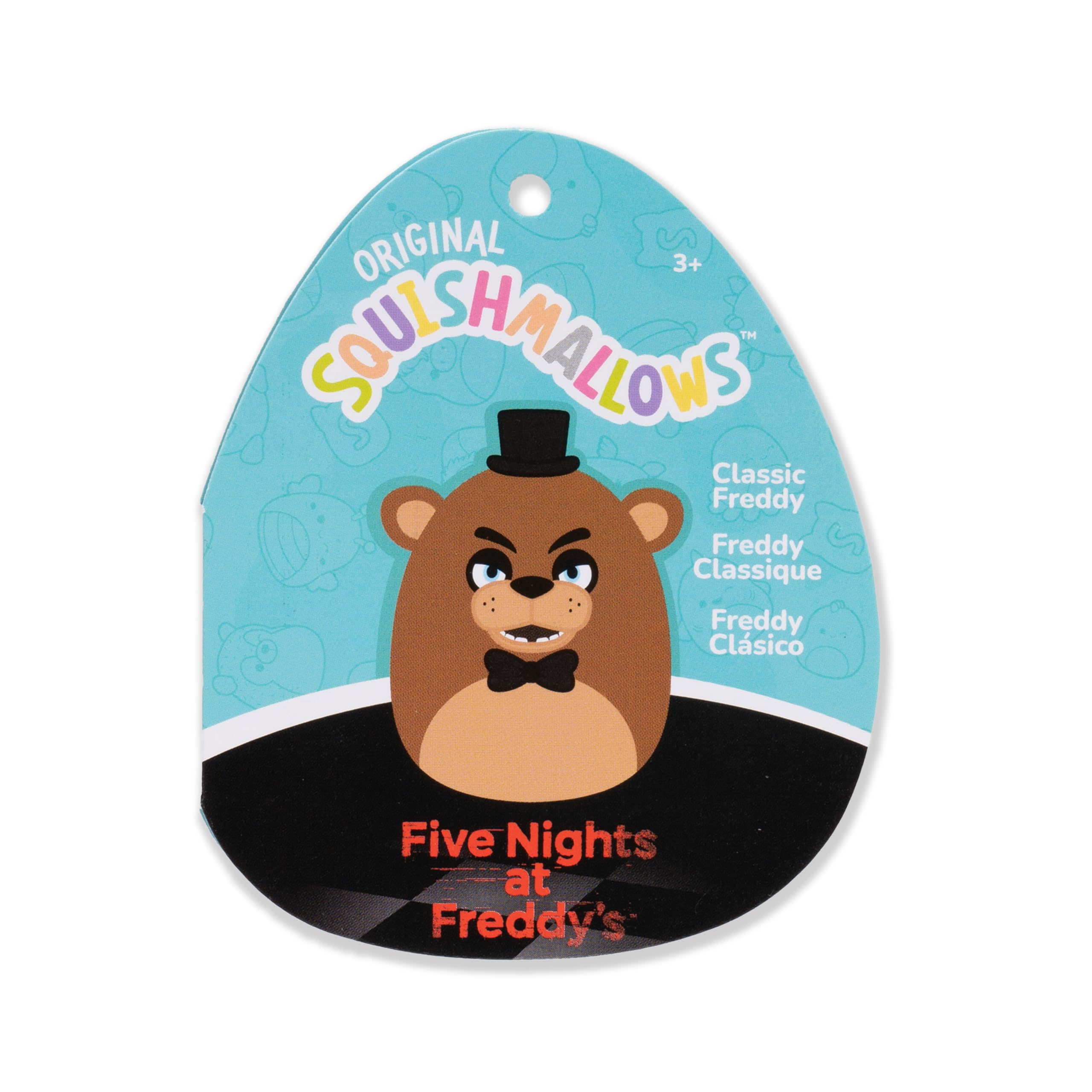 Squishmallows Five Nights at Freddy’s Classic Freddy 8-Inch Plush | Ultra-Soft Polyester 6