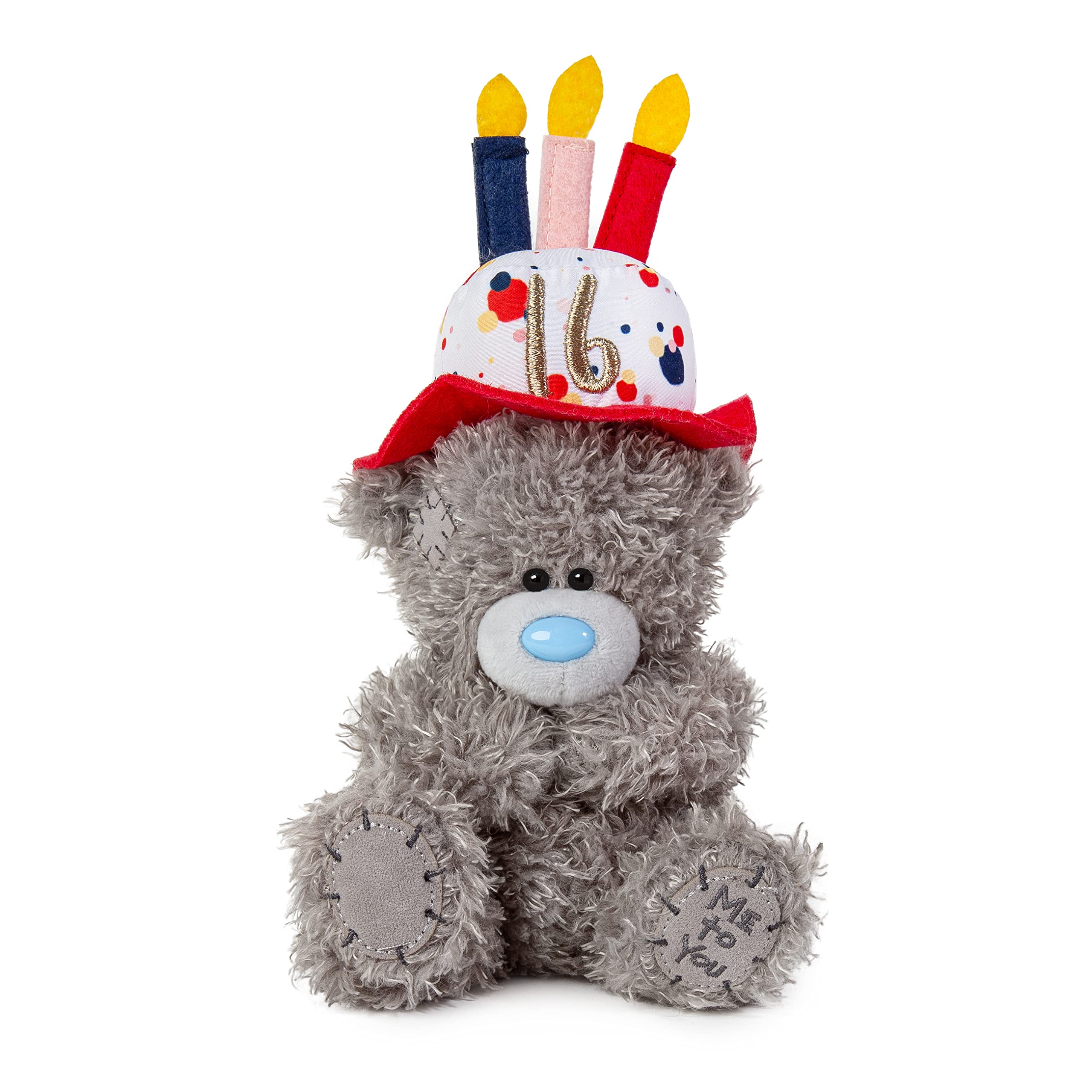 Me To You Bear - 16th Birthday Tatty Teddy Plush Toy | Gray | 15cm Tall 3