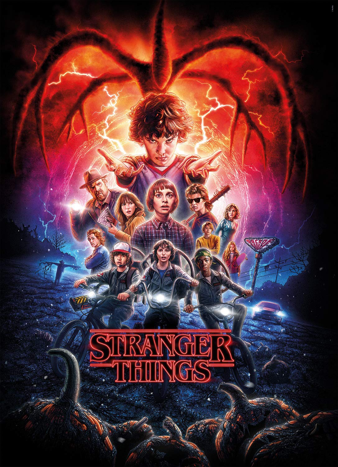 Clementoni Stranger Things 1000-Piece Puzzle - Jigsaw for Adults - Made in Italy 4