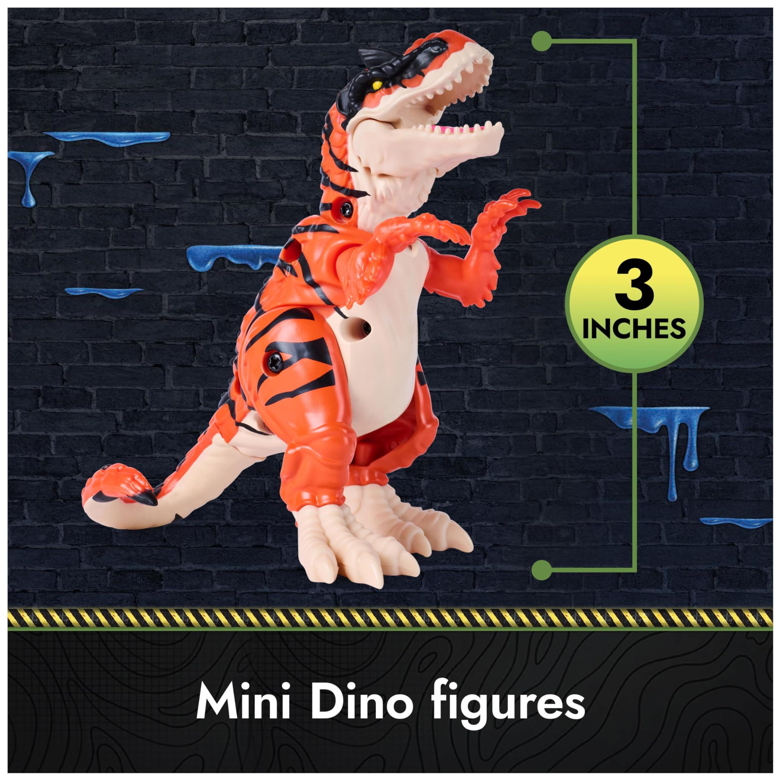 Primal Hatch Hybrid Hatchers Toy Dinosaur & Egg | 3-Inch Action Figure | Multicolor 8