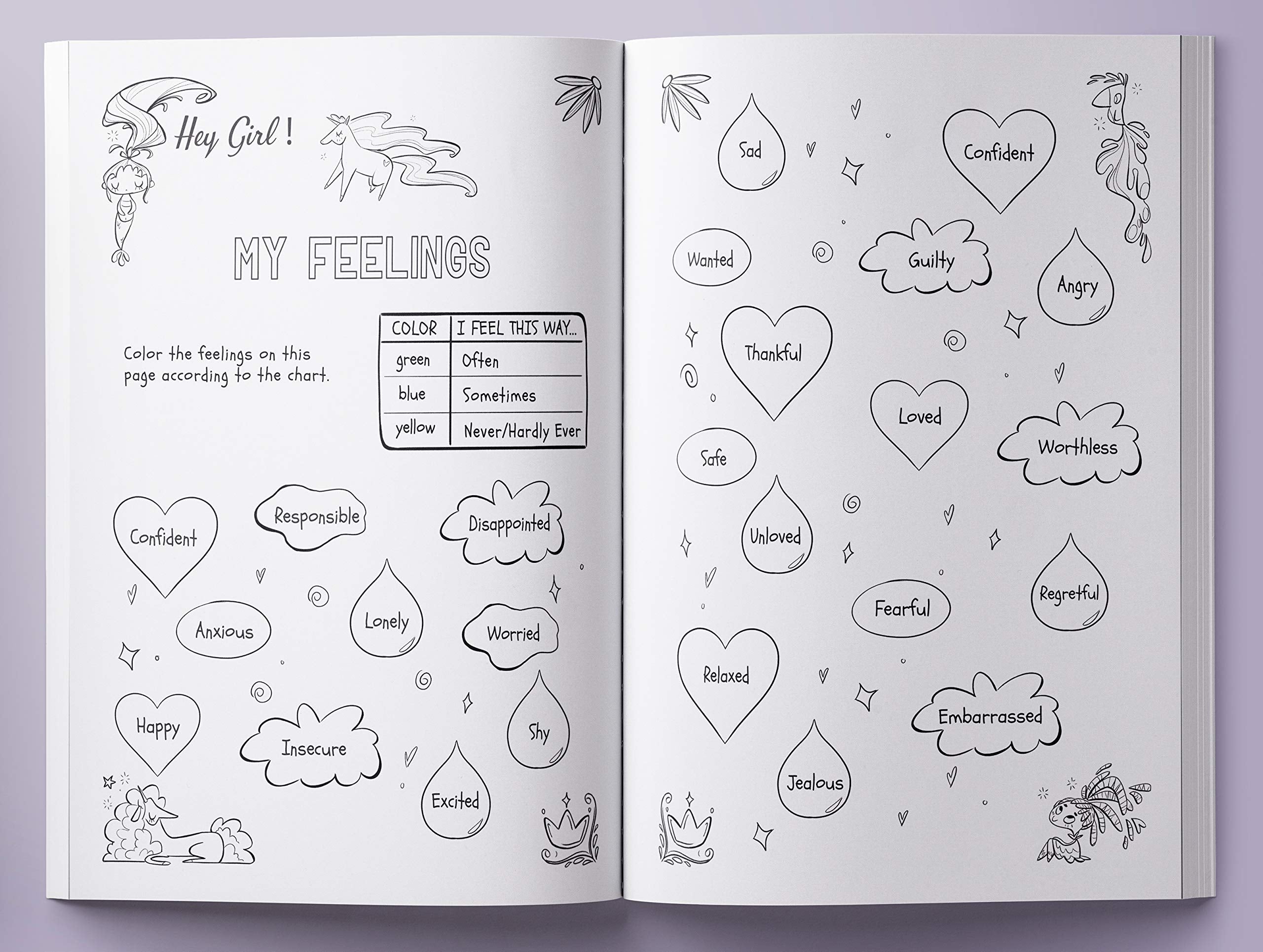 Hey Girl! Empowering Journal for Girls by Pragya Tomar | Gratitude & Mindfulness Paperback 5