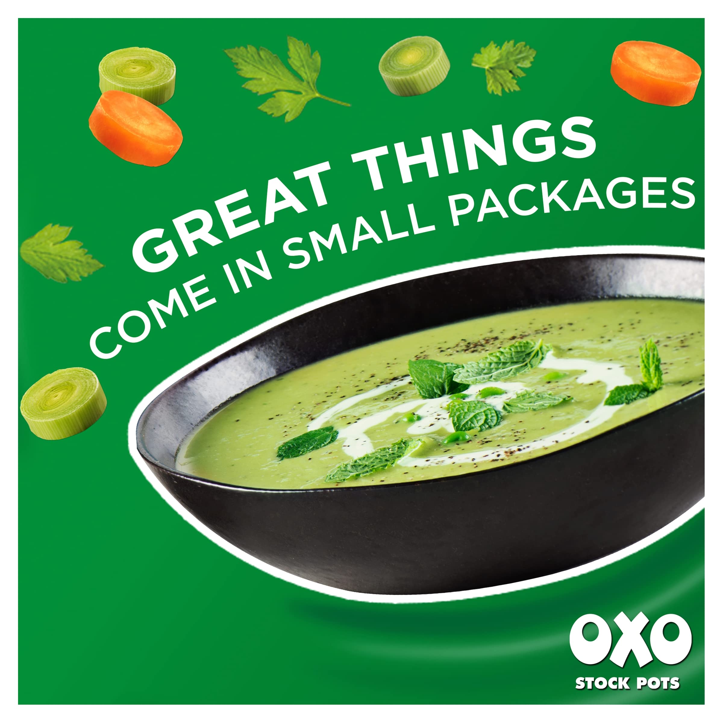 OXO Garden Vegetable Stock Pots - Parsley & Garlic Flavor | Gluten-Free | Pack of 4 6